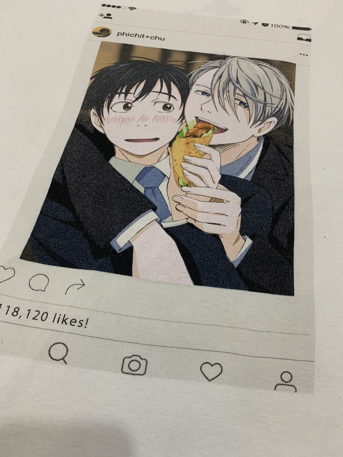 Anime × Cartoon Network × Japanese Brand ANIME YURI ON ICE PHICHIT CHU SHIRT JAPAN Size US XL / EU 56 / 4 - 4 Thumbnail
