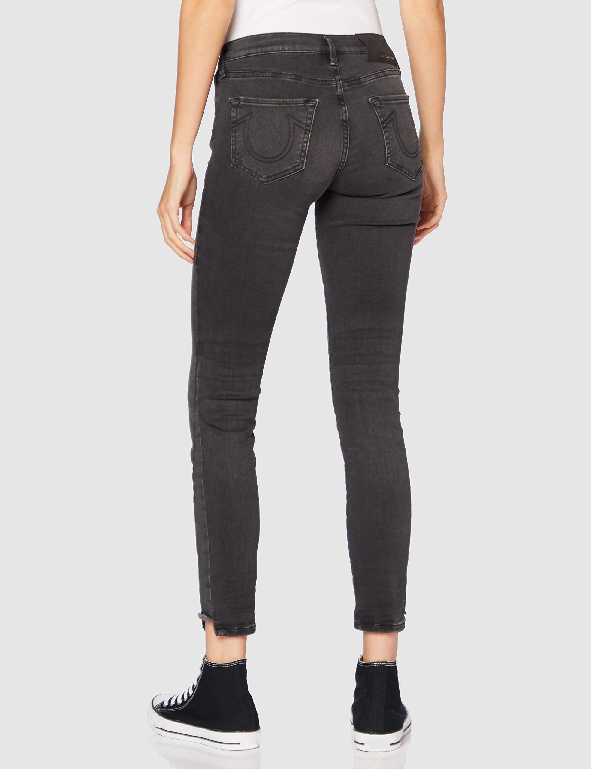 True Religion True Religion Halle Mid Rise Super Skinny Jeans Sz W27 Size 27" / US 4 / IT 40 - 4 Thumbnail