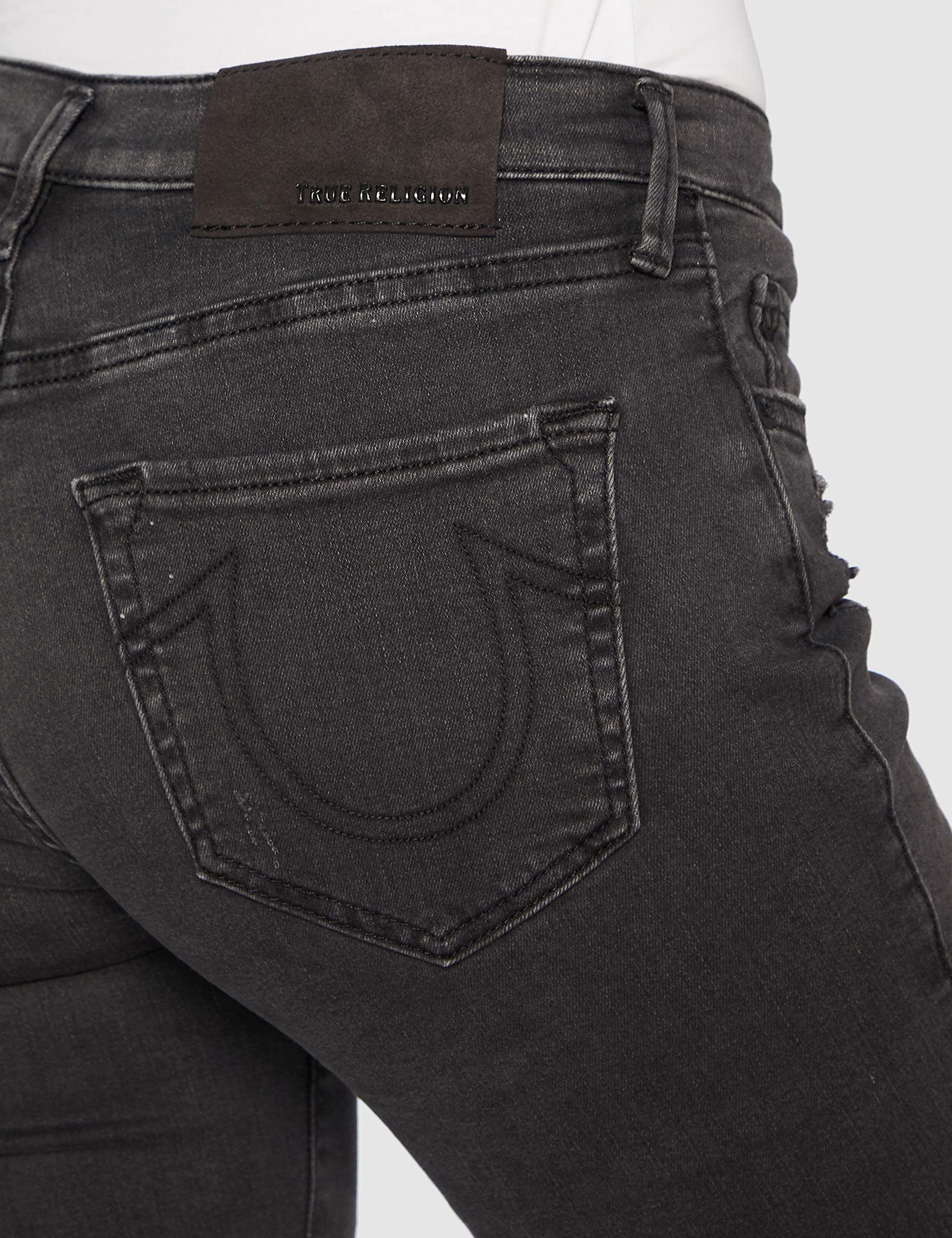 True Religion True Religion Halle Mid Rise Super Skinny Jeans Sz W27 Size 27" / US 4 / IT 40 - 1 Thumbnail