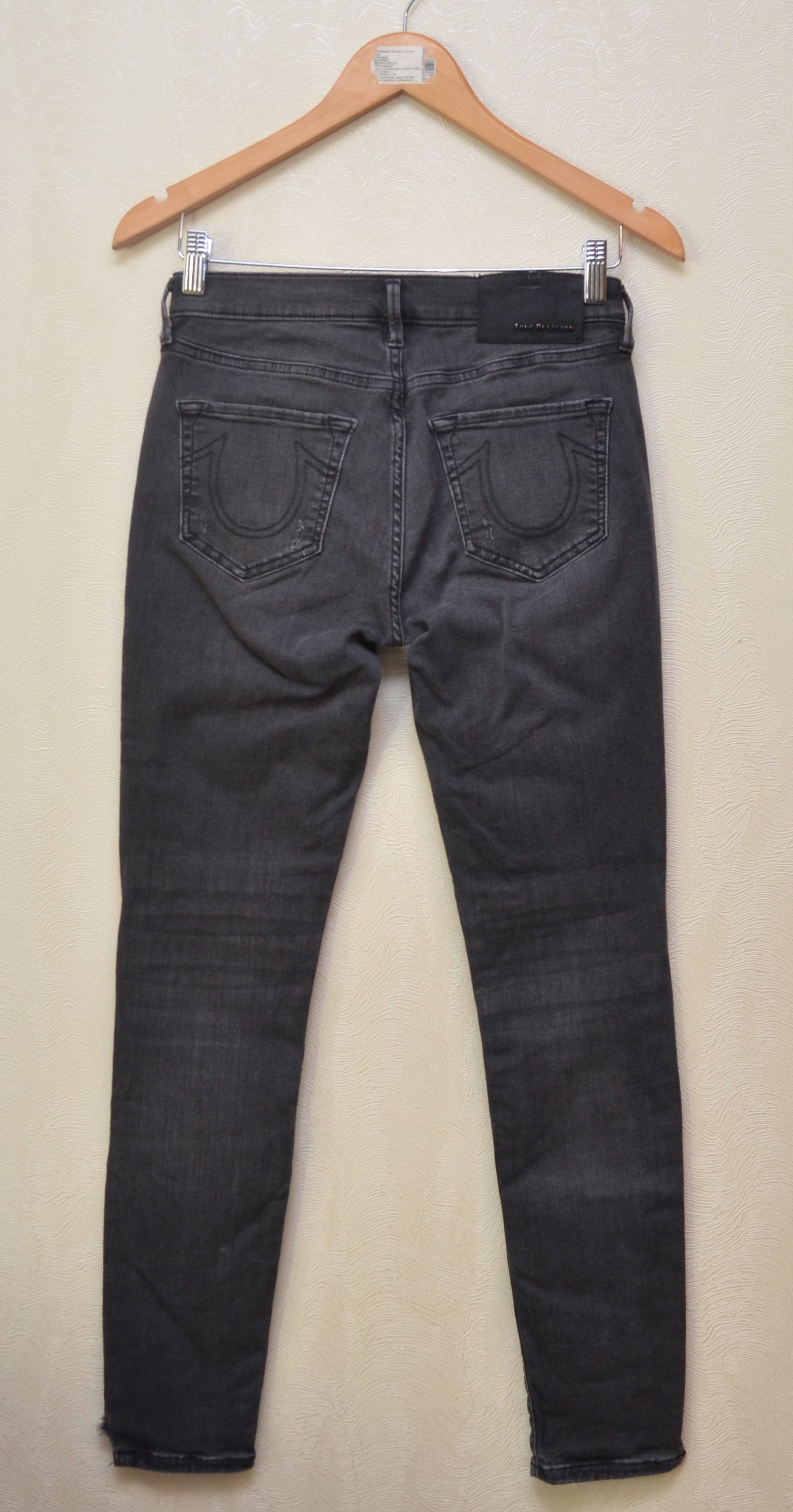 True Religion True Religion Halle Mid Rise Super Skinny Jeans Sz W27 Size 27" / US 4 / IT 40 - 11 Thumbnail