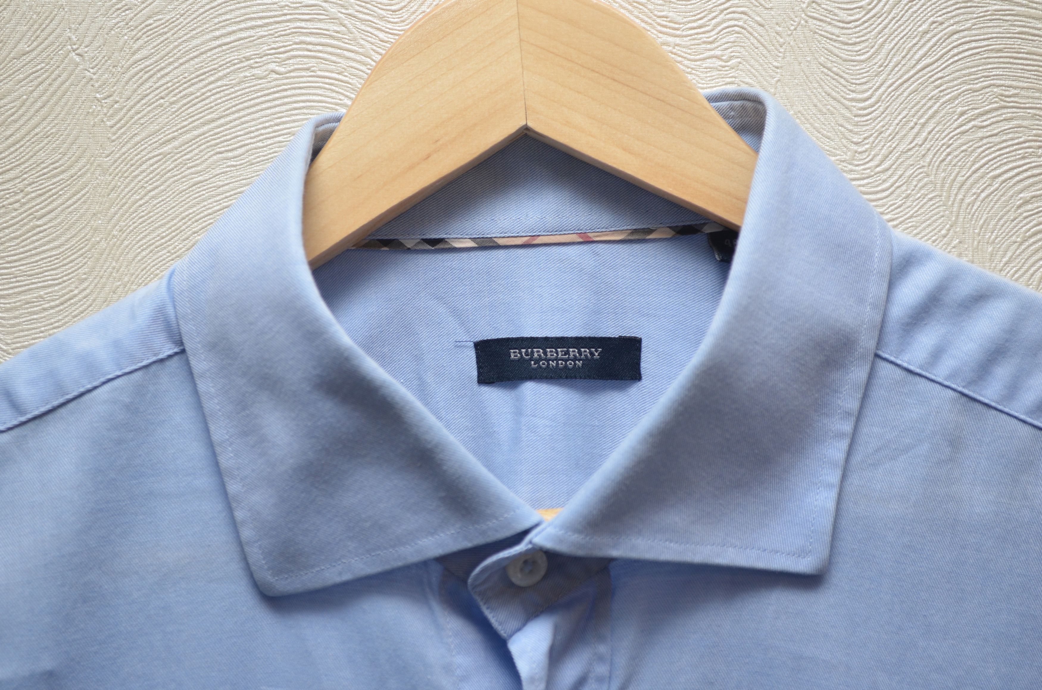 Burberry × Vintage Vintage 90s Burberrys Check Plaid L/S Shirt Sz XXL RARE Size US XXL / EU 58 / 5 - 5 Thumbnail