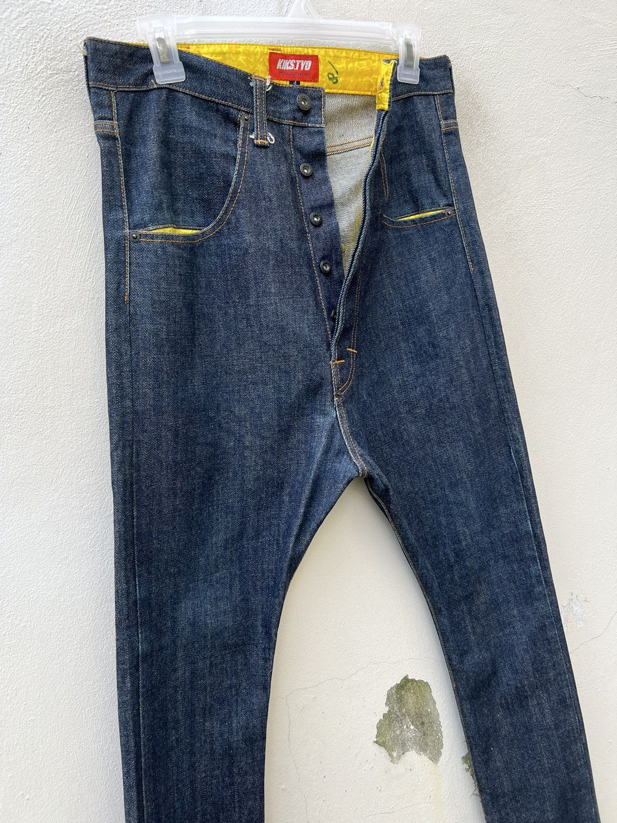 KIKS TYO Vintage Kikstyo Japan Drop Crotch Skinny Jeans Size US 30 / EU 46 - 7 Thumbnail