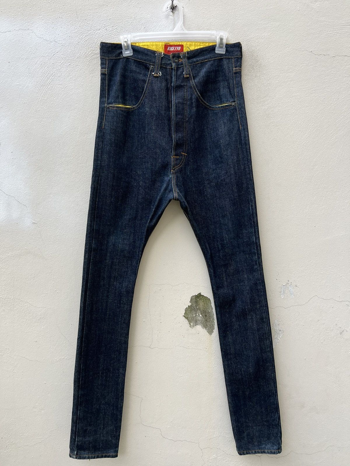 KIKS TYO Vintage Kikstyo Japan Drop Crotch Skinny Jeans Size US 30 / EU 46 - 6 Thumbnail