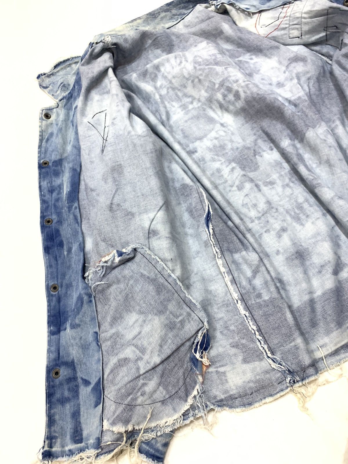 Other ACID WASHED PATCHES SOFT DENIM BAGGY JACKET Size US L / EU 52-54 / 3 - 11 Thumbnail