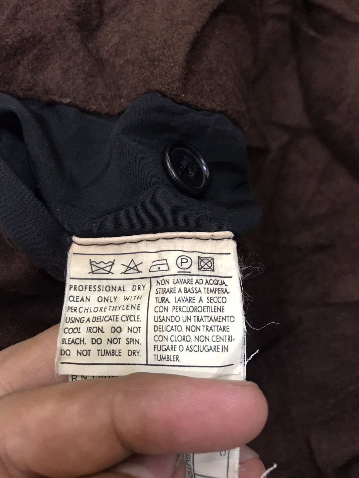 Salvatore Ferragamo VINTAGE SALVATORE FERRAGAMO CASHMERE WOOL LINING JACKET Size US L / EU 52-54 / 3 - 12 Thumbnail