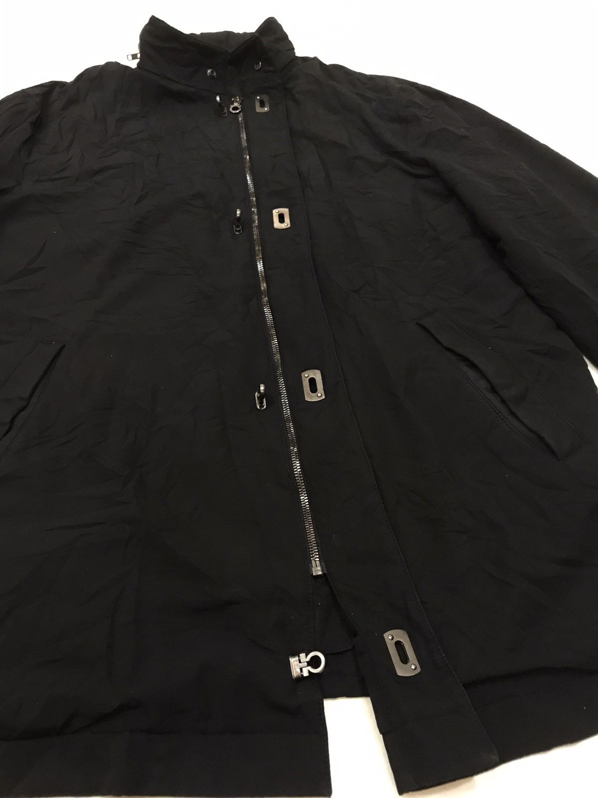 Salvatore Ferragamo VINTAGE SALVATORE FERRAGAMO CASHMERE WOOL LINING JACKET Size US L / EU 52-54 / 3 - 9 Thumbnail