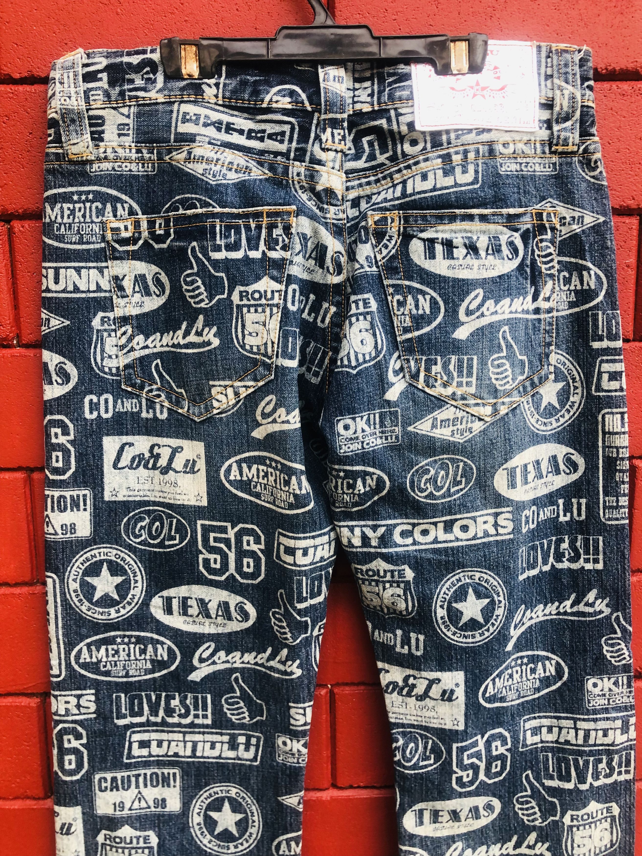 Japanese Brand × Vintage Vintage Co&lu Japanese Designer Fashion Style Denim Size US 31 - 7 Thumbnail