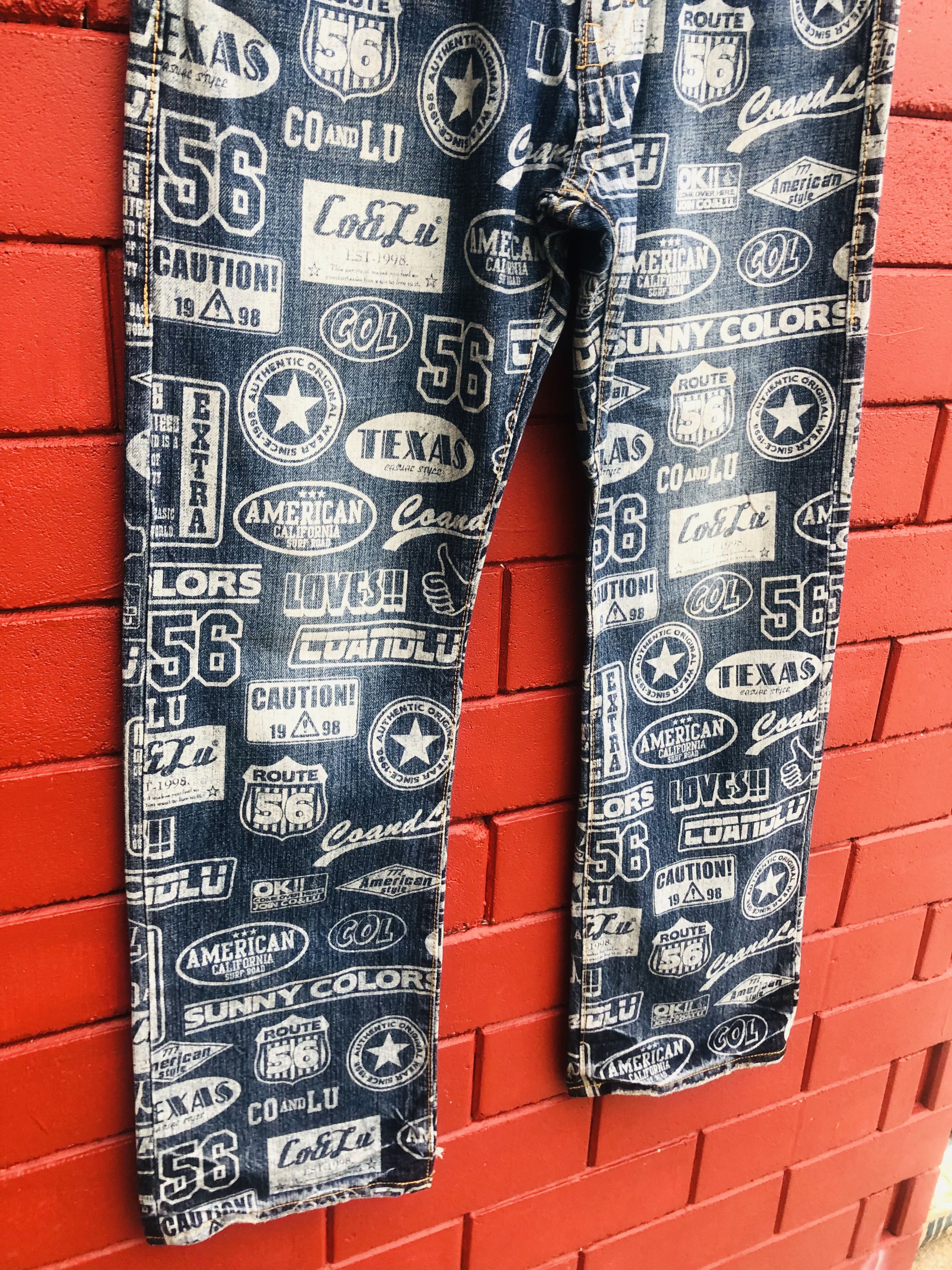 Japanese Brand × Vintage Vintage Co&lu Japanese Designer Fashion Style Denim Size US 31 - 5 Thumbnail
