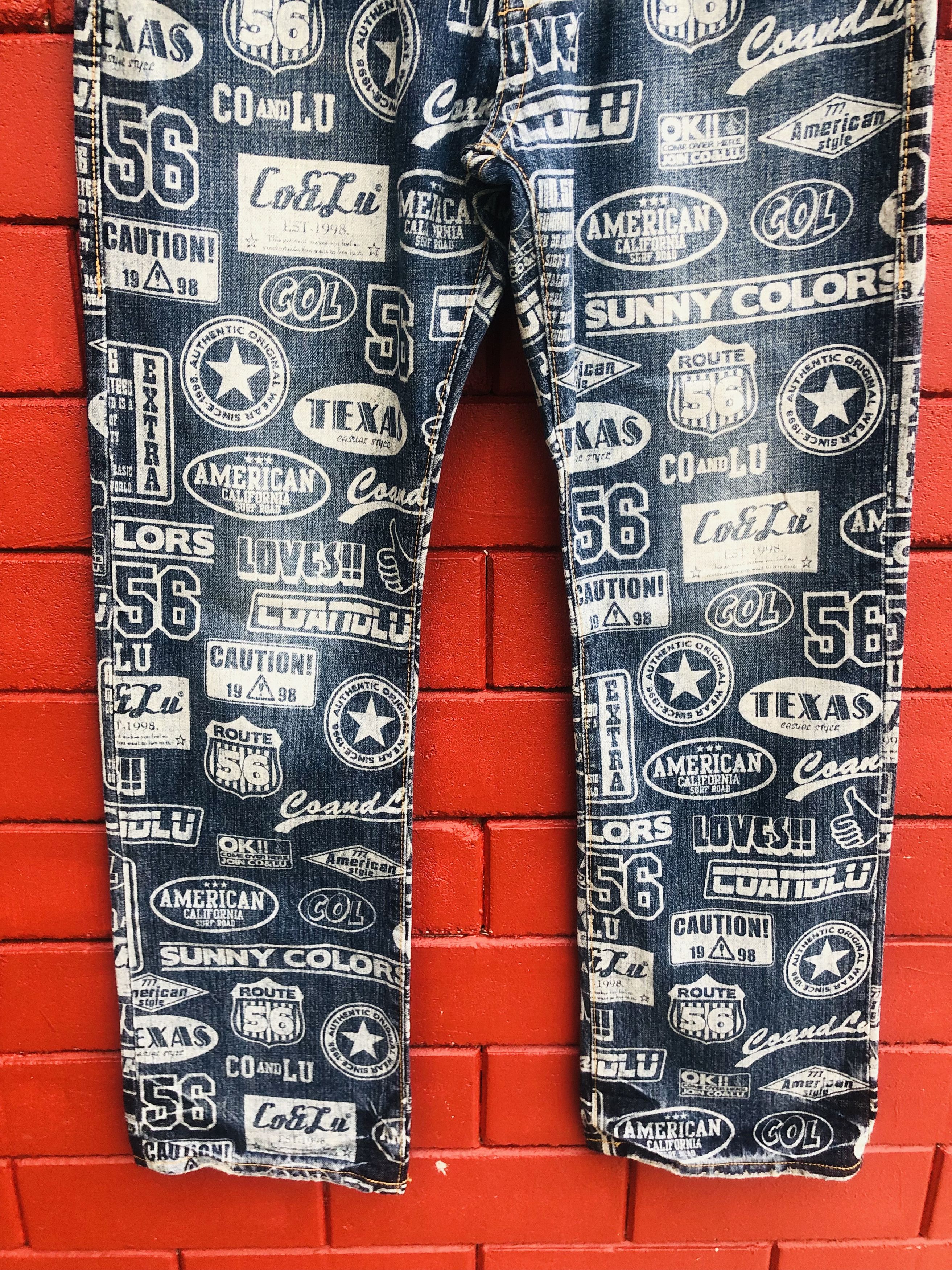 Japanese Brand × Vintage Vintage Co&lu Japanese Designer Fashion Style Denim Size US 31 - 4 Thumbnail