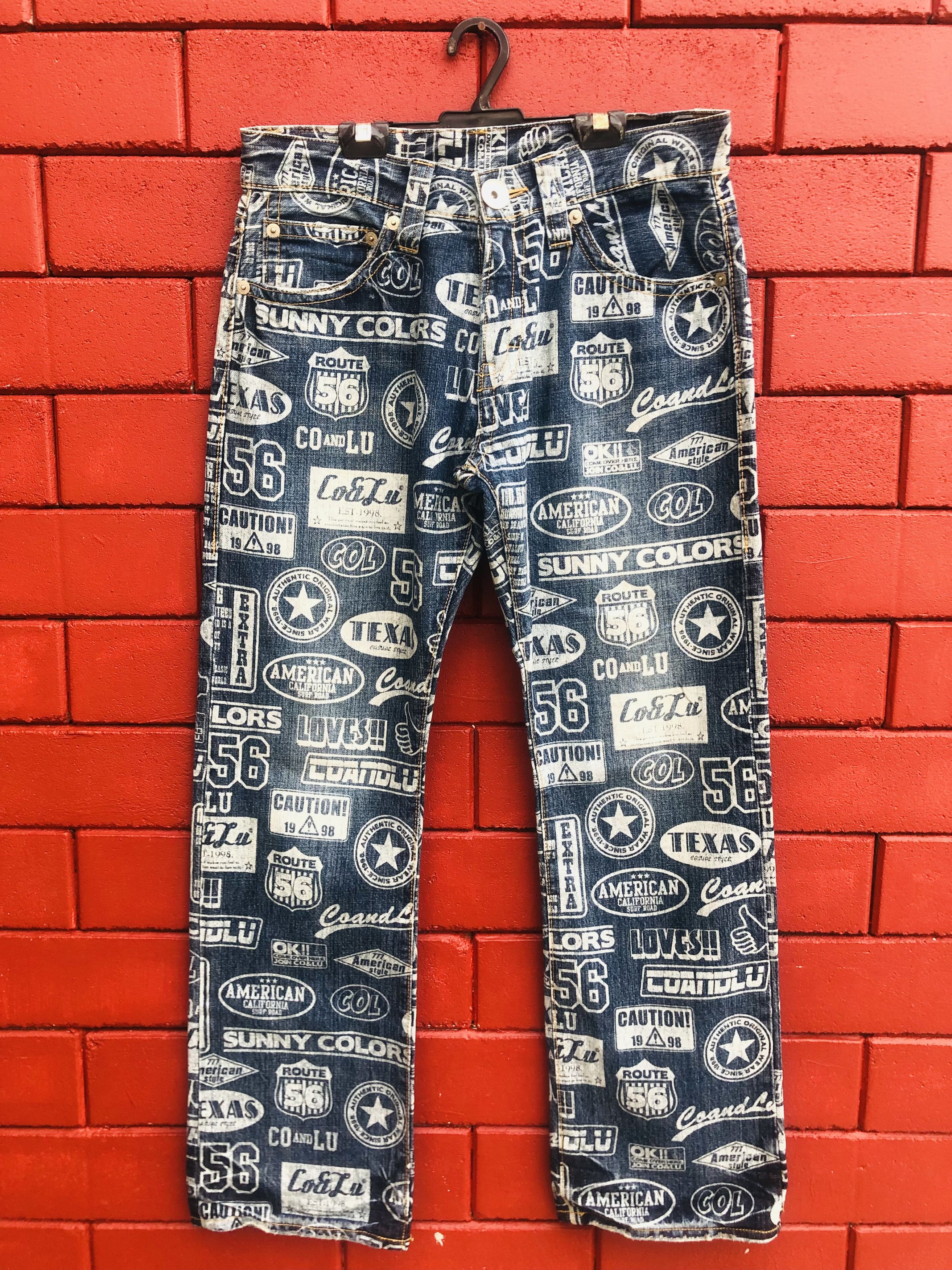 image of Vintage Co&lu Japanese Designer Fashion Style Denim in Dark Blue, Men's (Size 31)