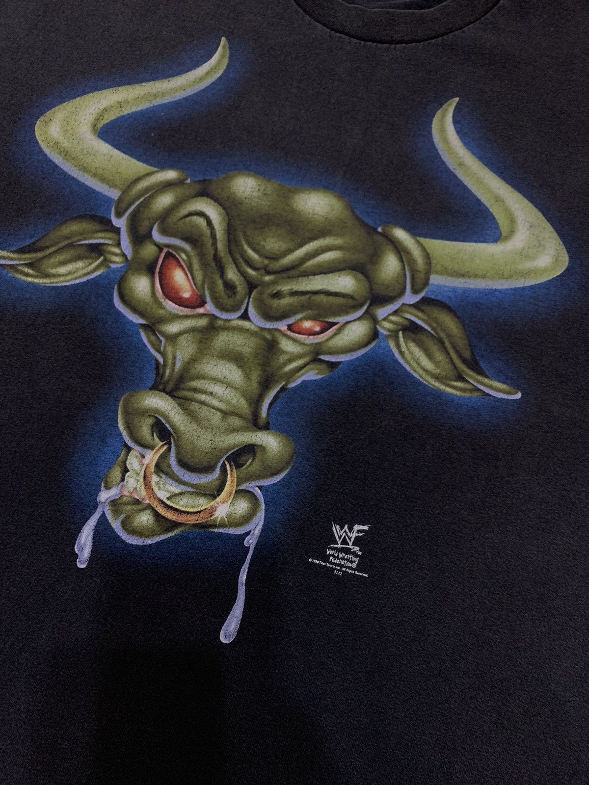Vintage × WCW/nWo × WWF 1998 WWF THE ROCK LAYIN' THE SMACK DOWN SHIRT Size US XL / EU 56 / 4 - 3 Thumbnail