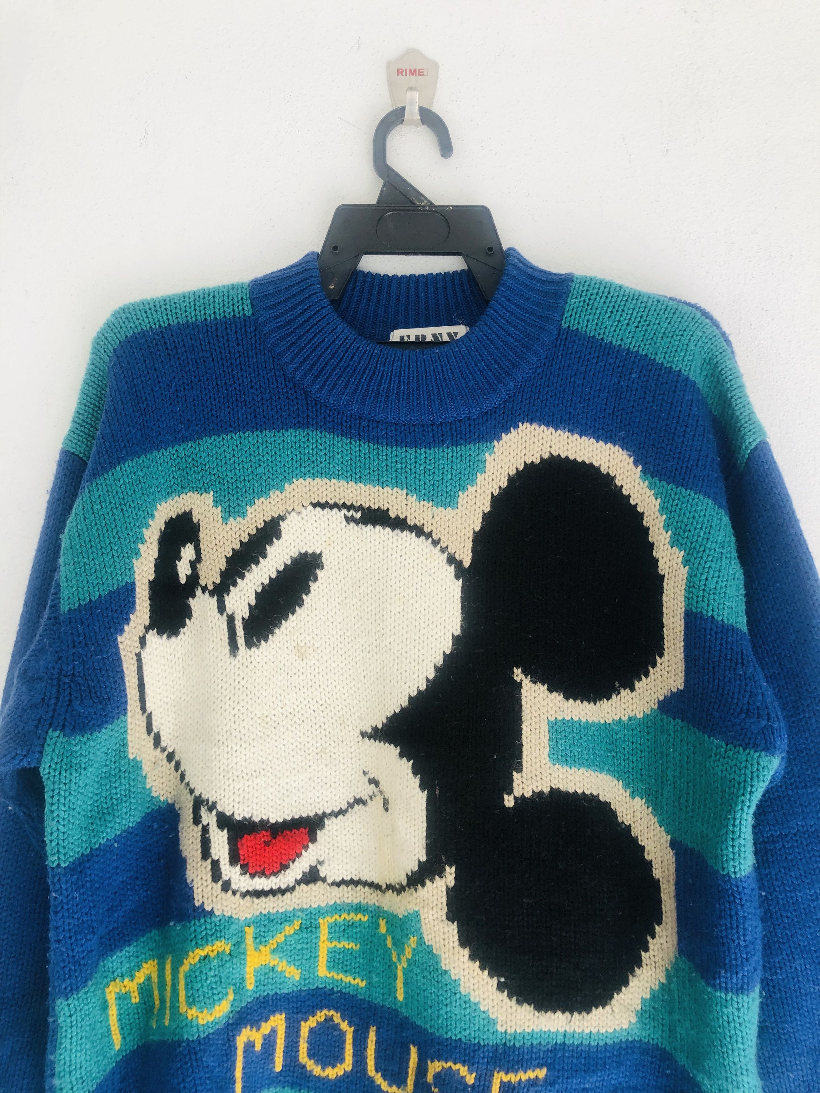 Japanese Brand × Mickey Mouse × Vintage Vintage Mickey Mouse Big Logo Japan Designed Fashion Style Size US L / EU 52-54 / 3 - 2 Thumbnail
