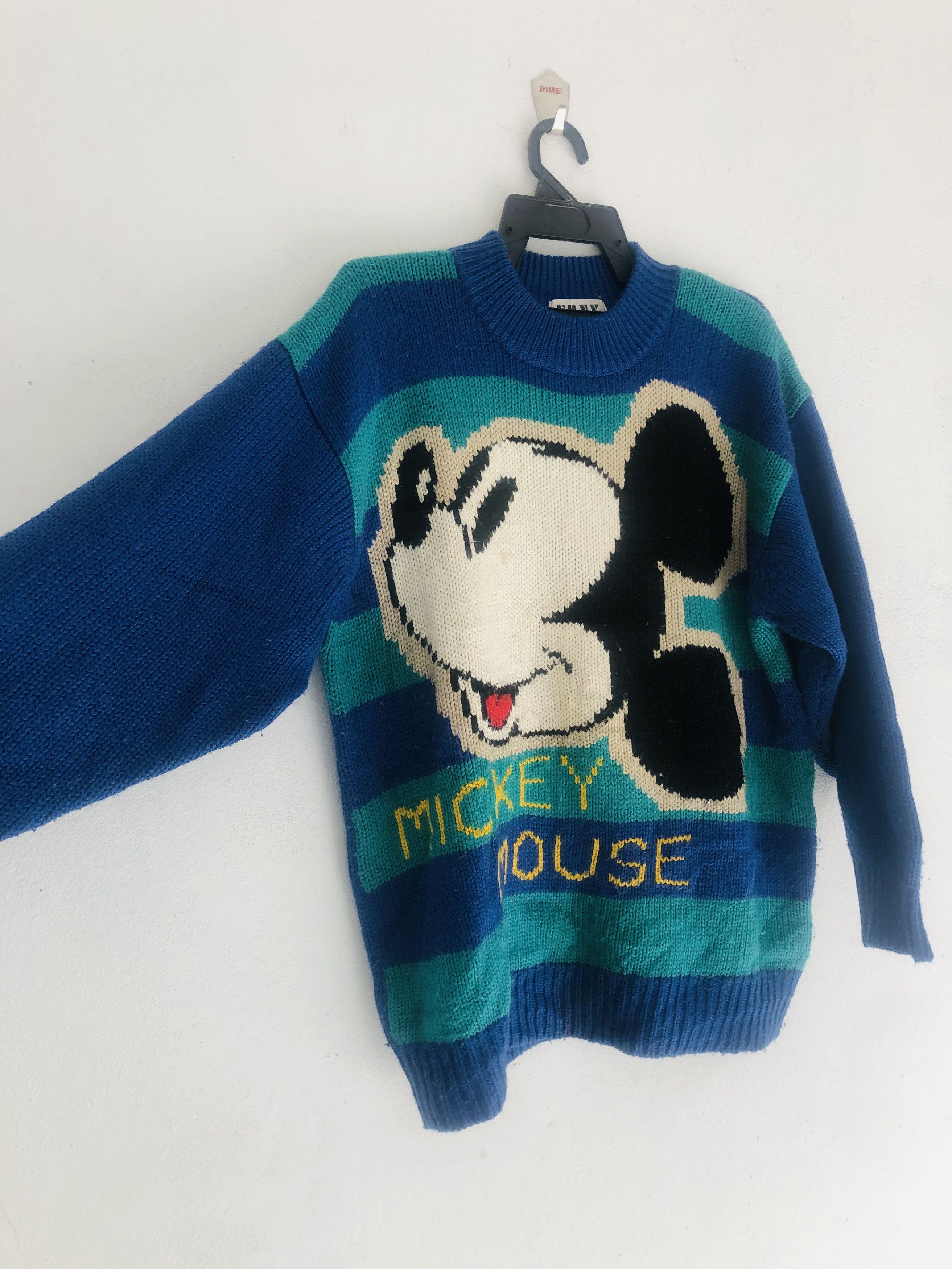 Japanese Brand × Mickey Mouse × Vintage Vintage Mickey Mouse Big Logo Japan Designed Fashion Style Size US L / EU 52-54 / 3 - 5 Thumbnail