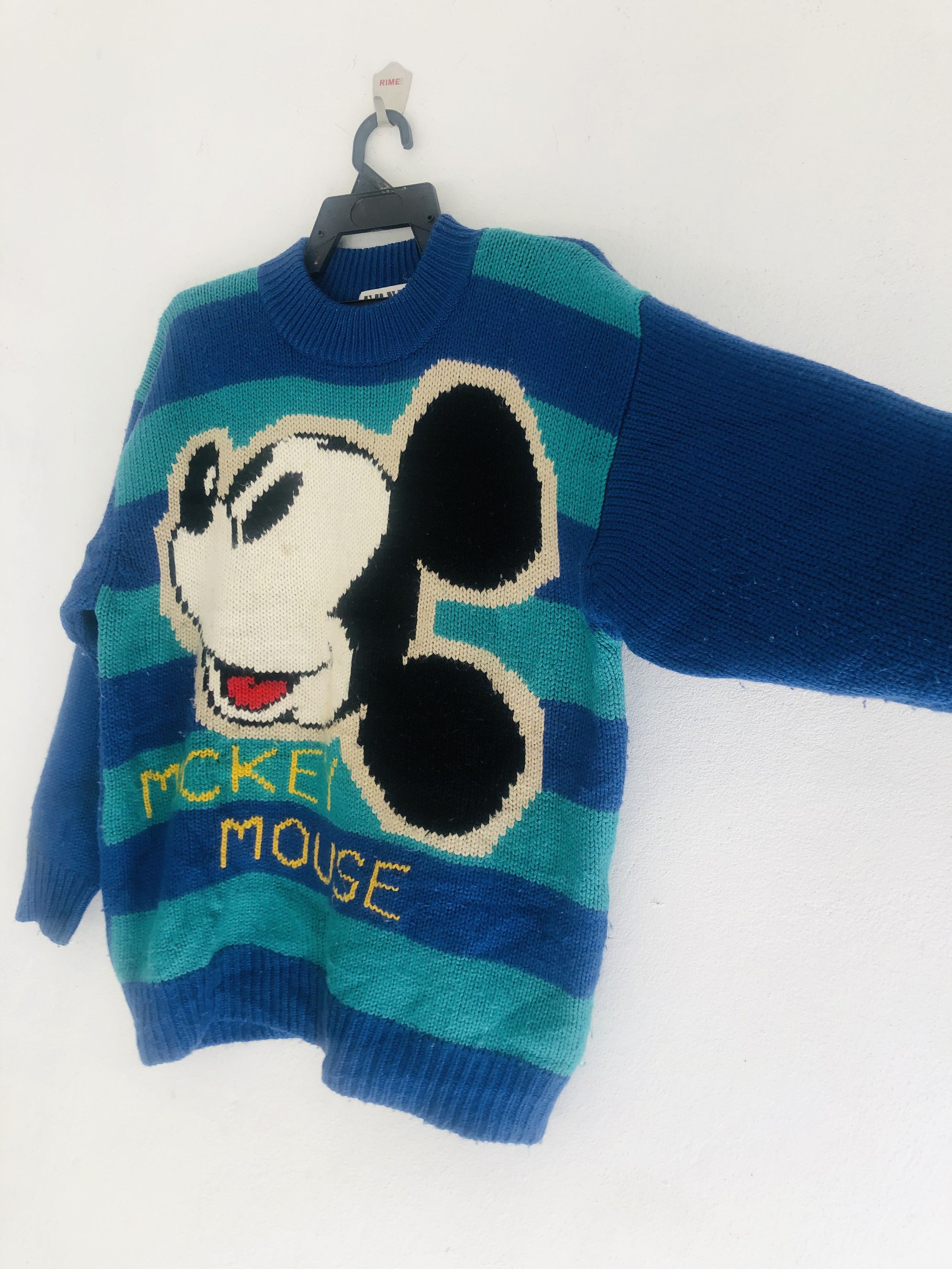 Japanese Brand × Mickey Mouse × Vintage Vintage Mickey Mouse Big Logo Japan Designed Fashion Style Size US L / EU 52-54 / 3 - 4 Thumbnail