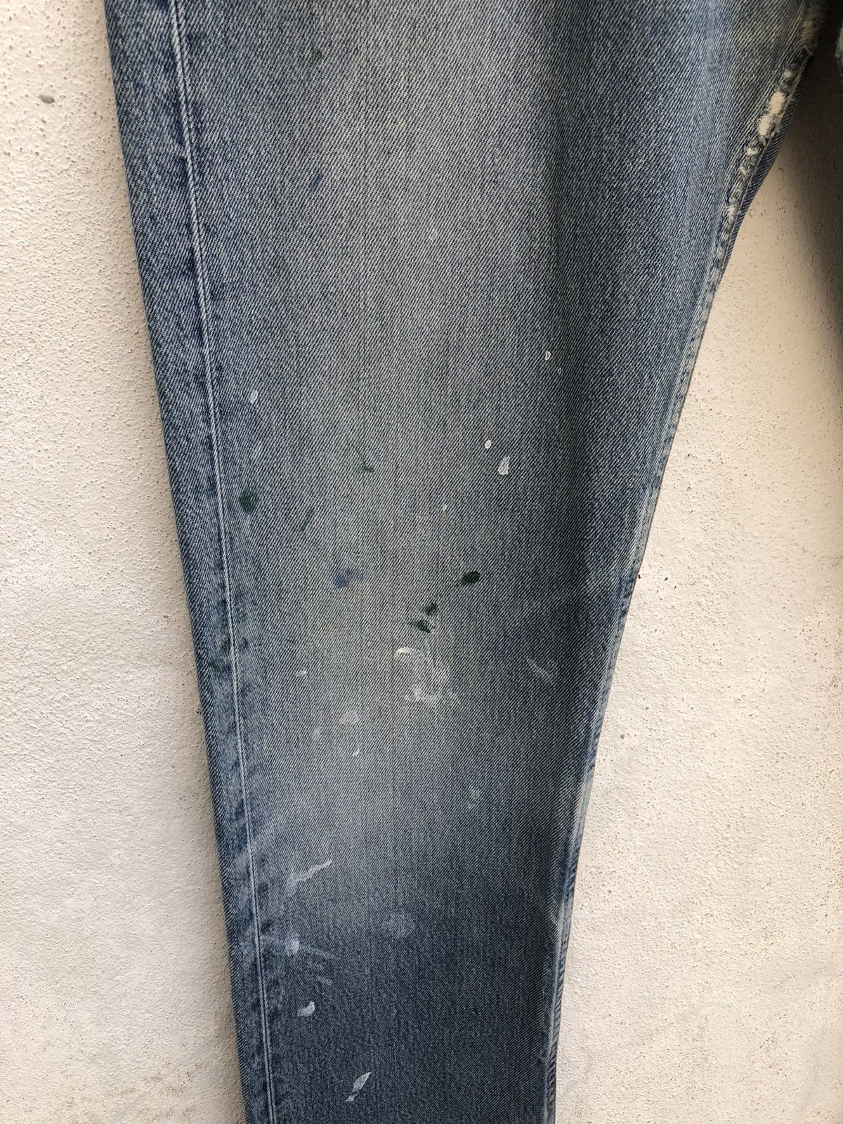 Levi's Vintage 1997 Levi’s 501 Jeans Splattered Paint Denim Size US 30 / EU 46 - 5 Thumbnail