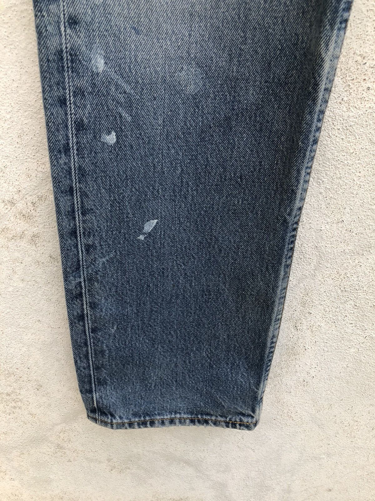 Levi's Vintage 1997 Levi’s 501 Jeans Splattered Paint Denim Size US 30 / EU 46 - 6 Thumbnail