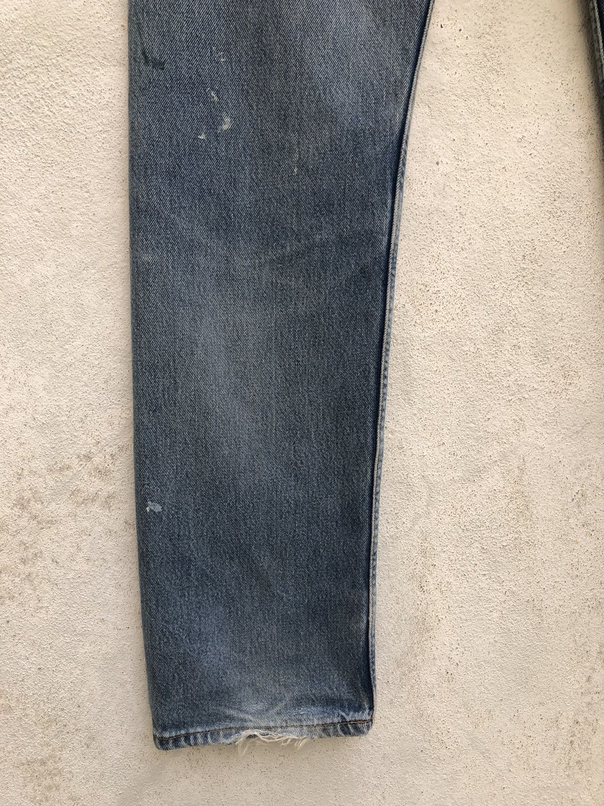 Levi's Vintage 1997 Levi’s 501 Jeans Splattered Paint Denim Size US 30 / EU 46 - 14 Thumbnail