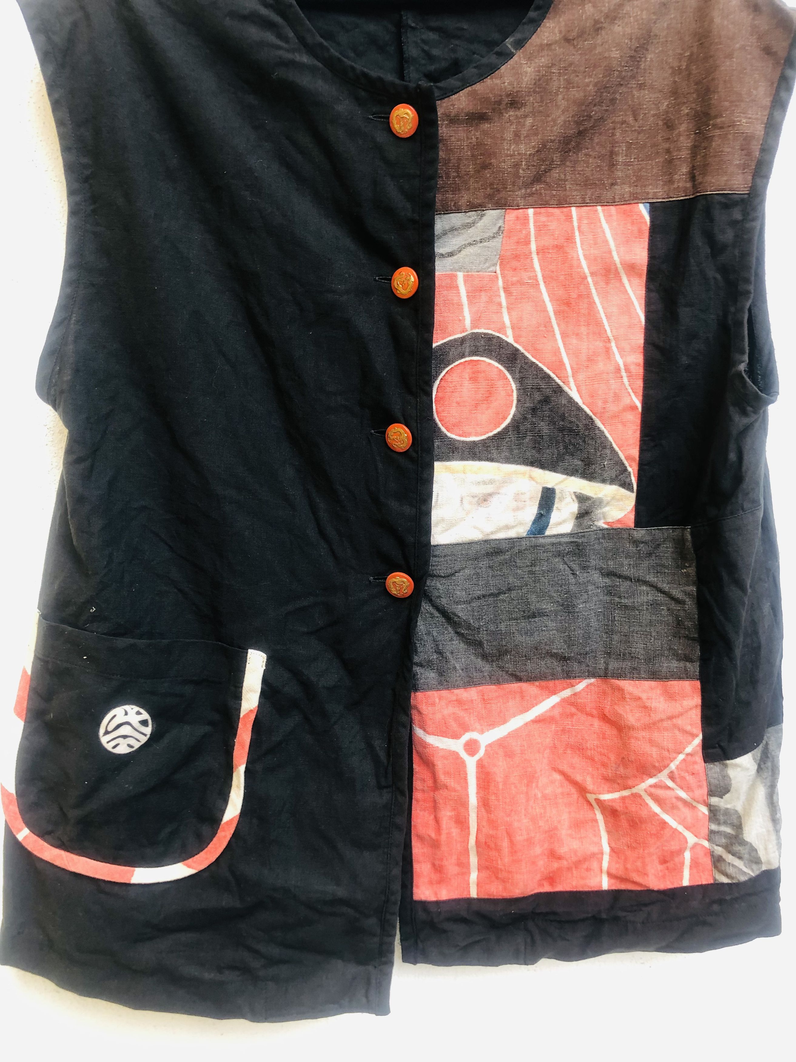 Japanese Brand × Vintage Vintage Yakuza Japanese Designed Fashion Style Vest Size US M / EU 48-50 / 2 - 4 Thumbnail