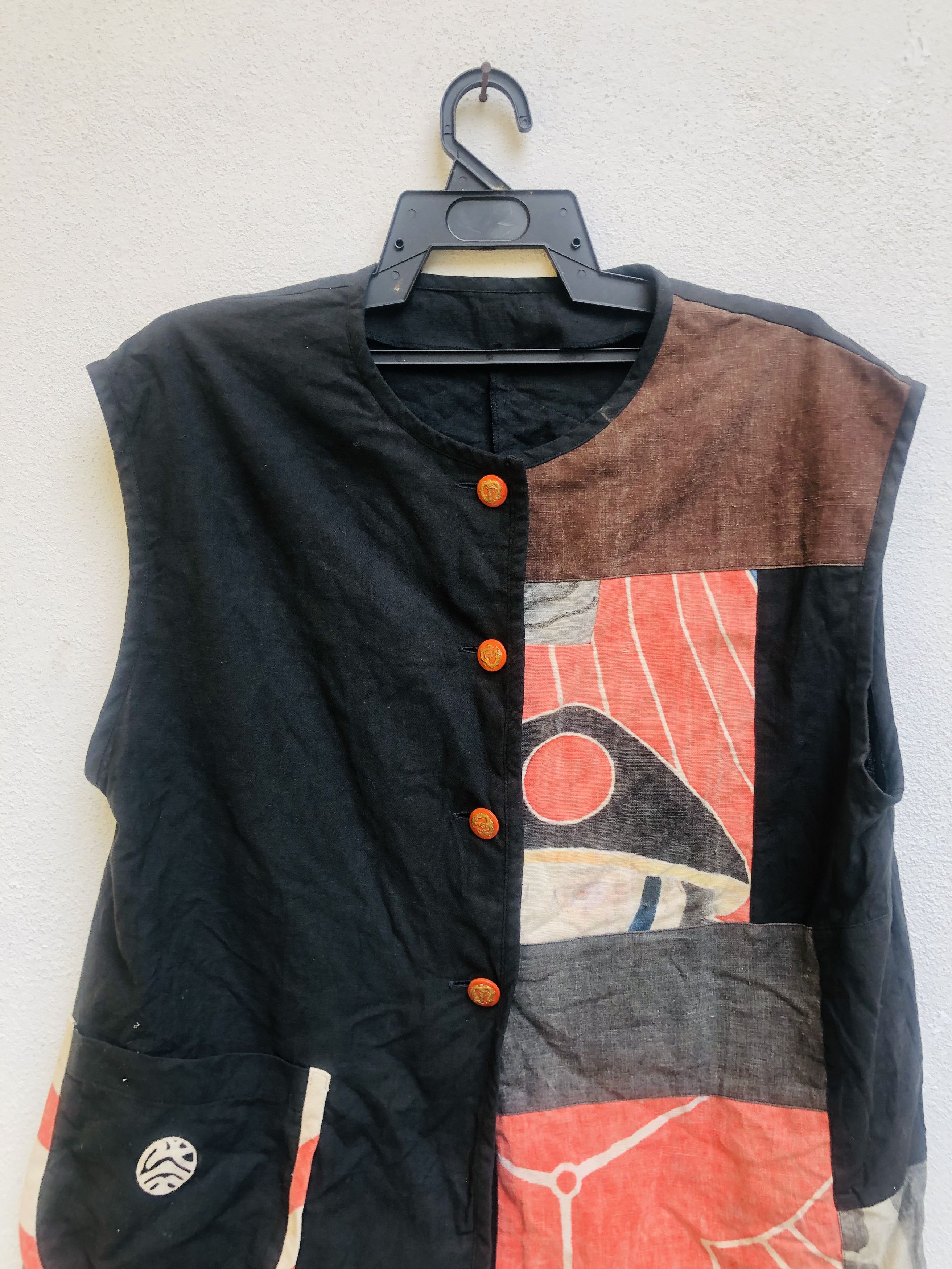 Japanese Brand × Vintage Vintage Yakuza Japanese Designed Fashion Style Vest Size US M / EU 48-50 / 2 - 3 Thumbnail
