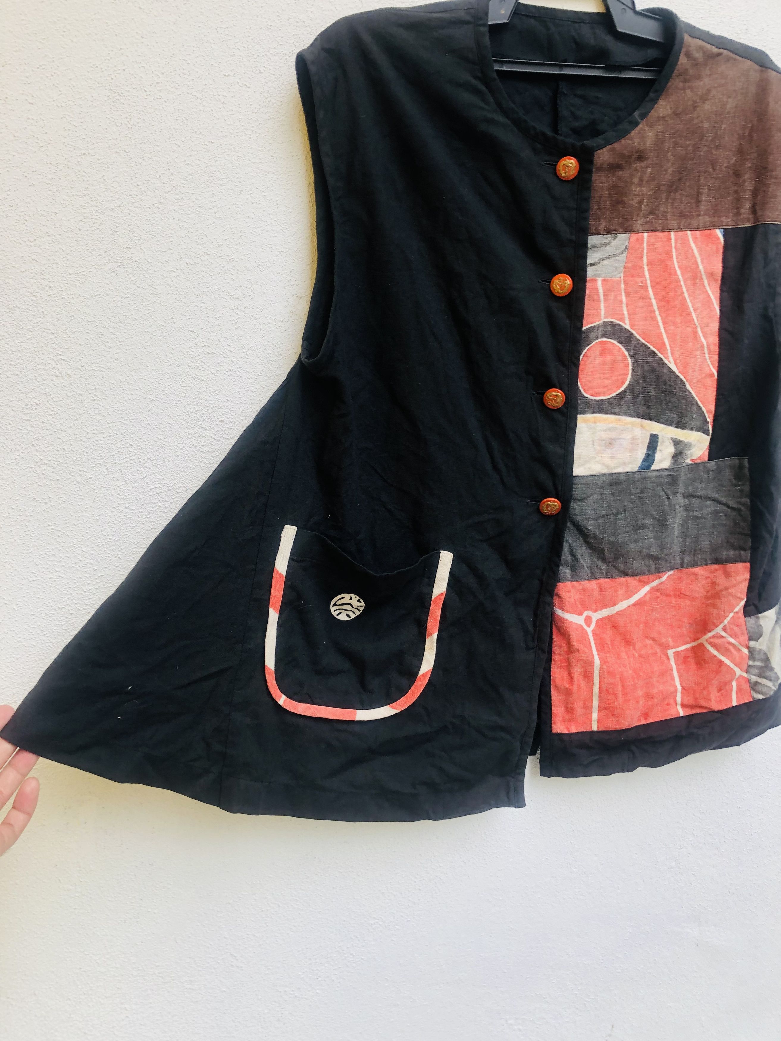 Japanese Brand × Vintage Vintage Yakuza Japanese Designed Fashion Style Vest Size US M / EU 48-50 / 2 - 6 Thumbnail