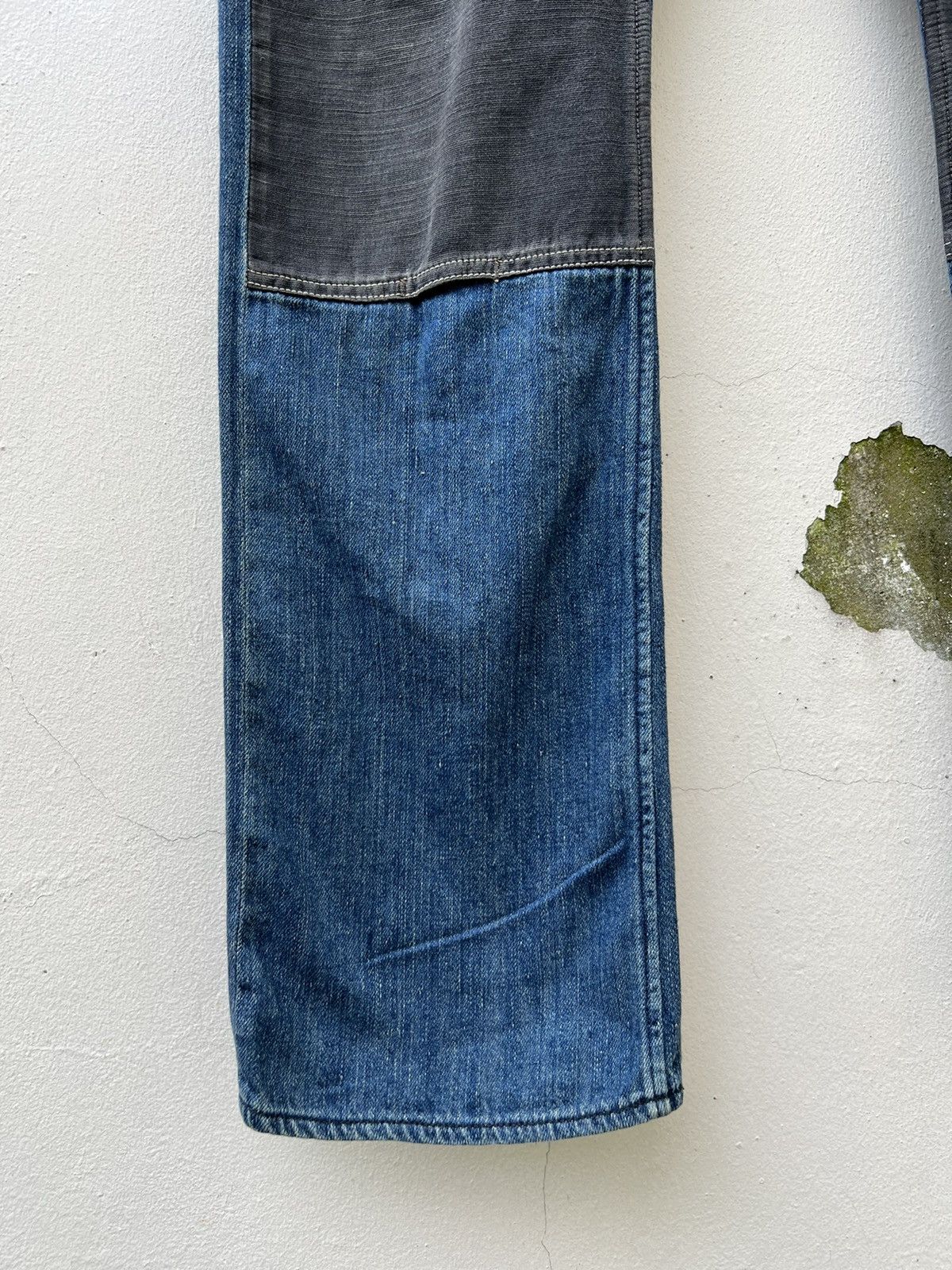 Vintage Canton Overalls Tokyo Double Knee Selvedge Denim Jeans Size US 32 / EU 48 - 9 Thumbnail