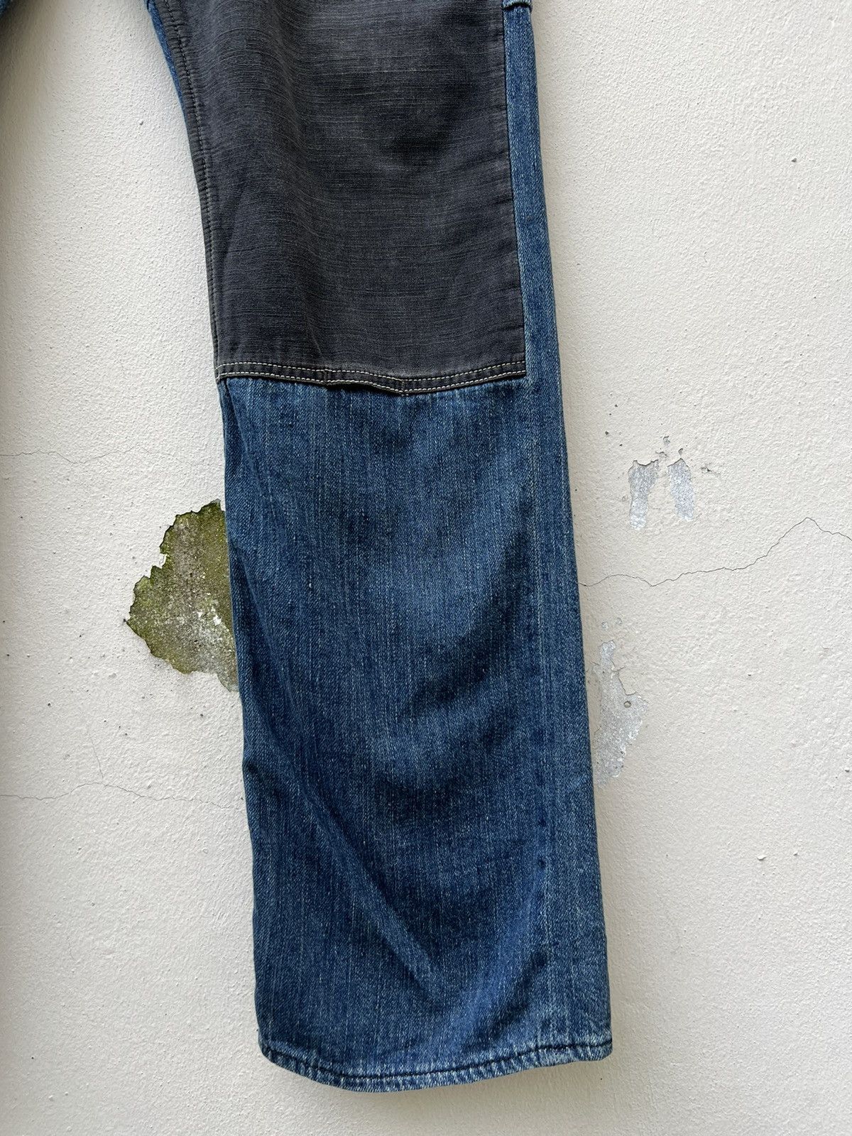 Vintage Canton Overalls Tokyo Double Knee Selvedge Denim Jeans Size US 32 / EU 48 - 11 Thumbnail