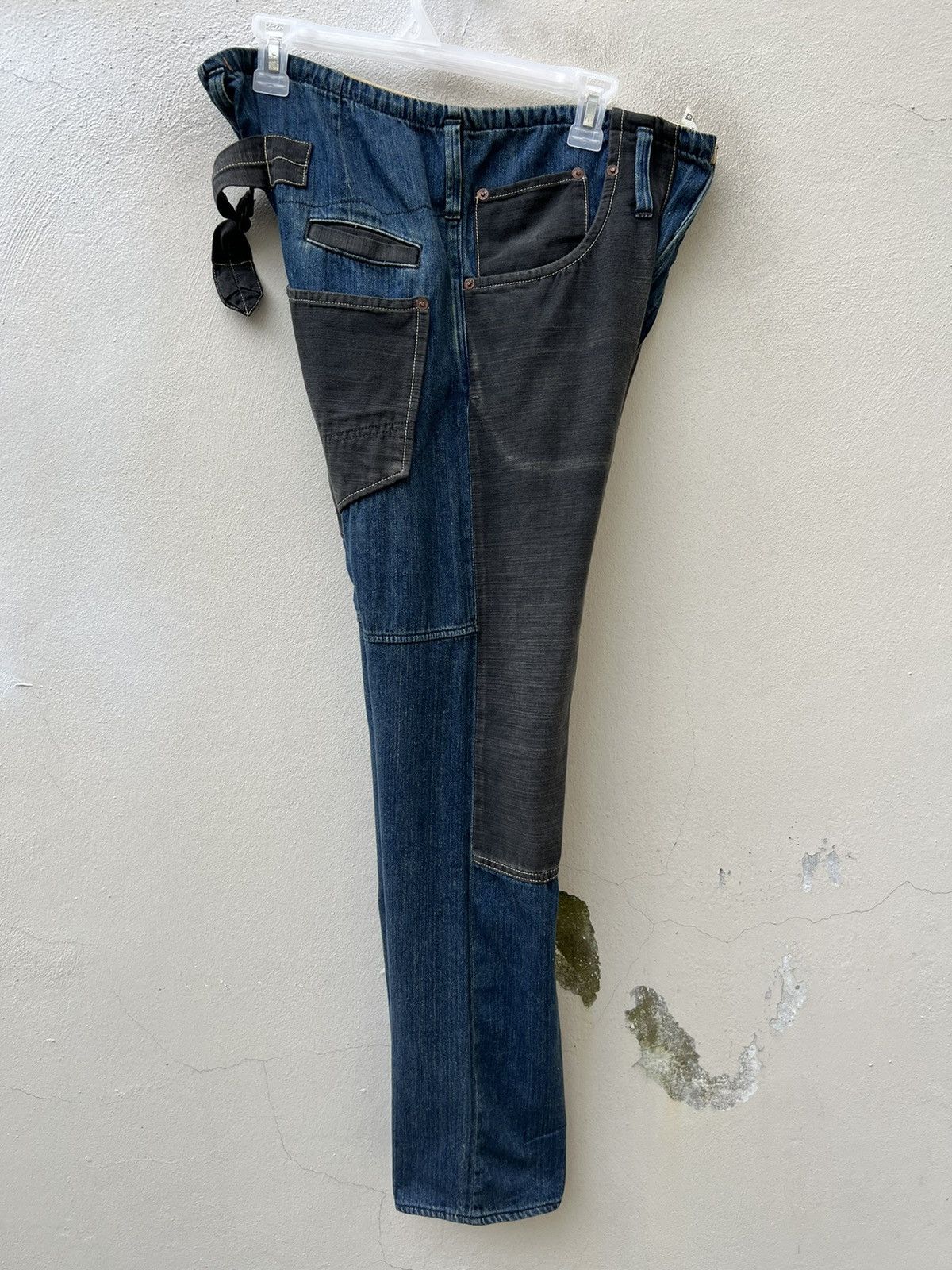 Vintage Canton Overalls Tokyo Double Knee Selvedge Denim Jeans Size US 32 / EU 48 - 17 Thumbnail