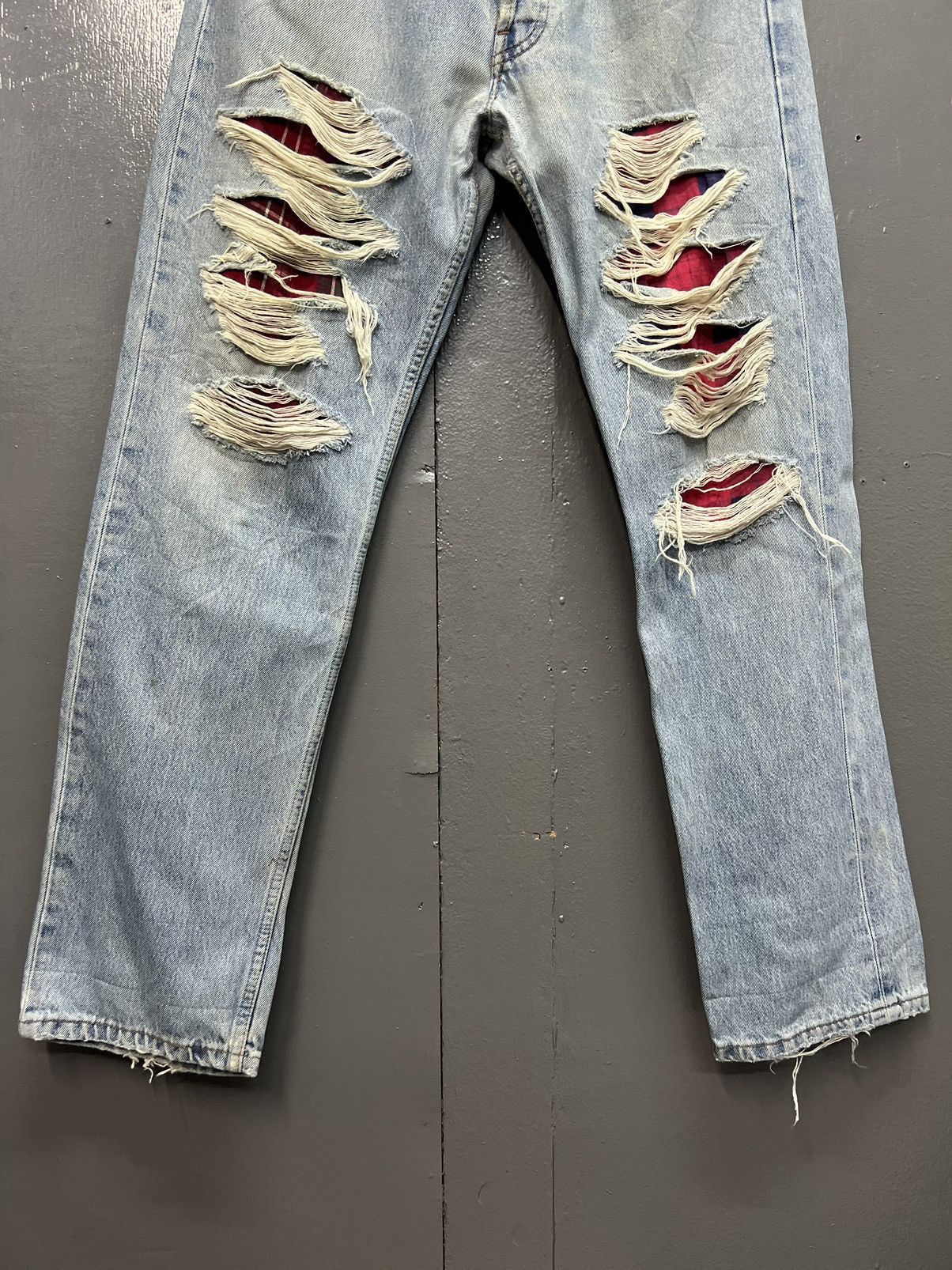 Levi's VINTAGE LEVI'S DENIM JEANS DISTRESS SIZE 32 Size US 32 / EU 48 - 4 Thumbnail