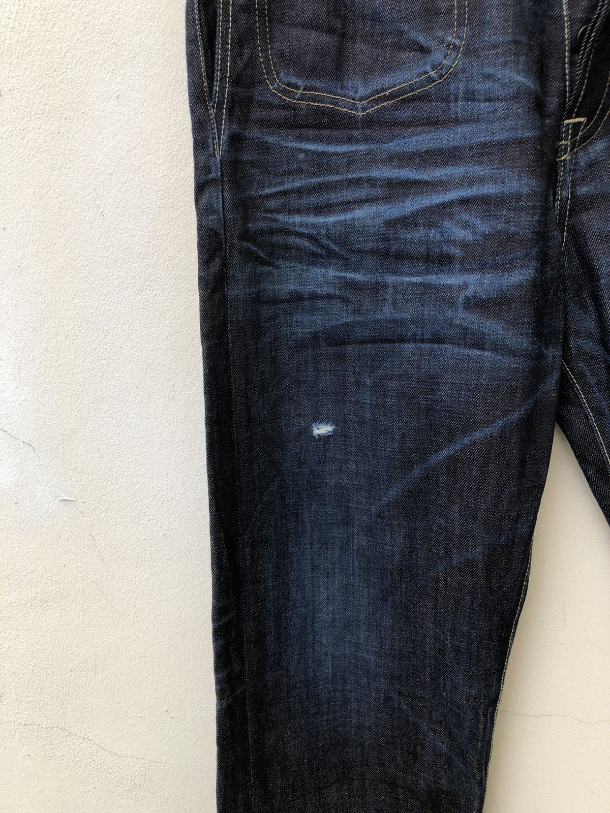 Schlussel GLAMB Tokyo Distressed 6 Pocket Denim Jeans Size US 32 / EU 48 - 8 Thumbnail