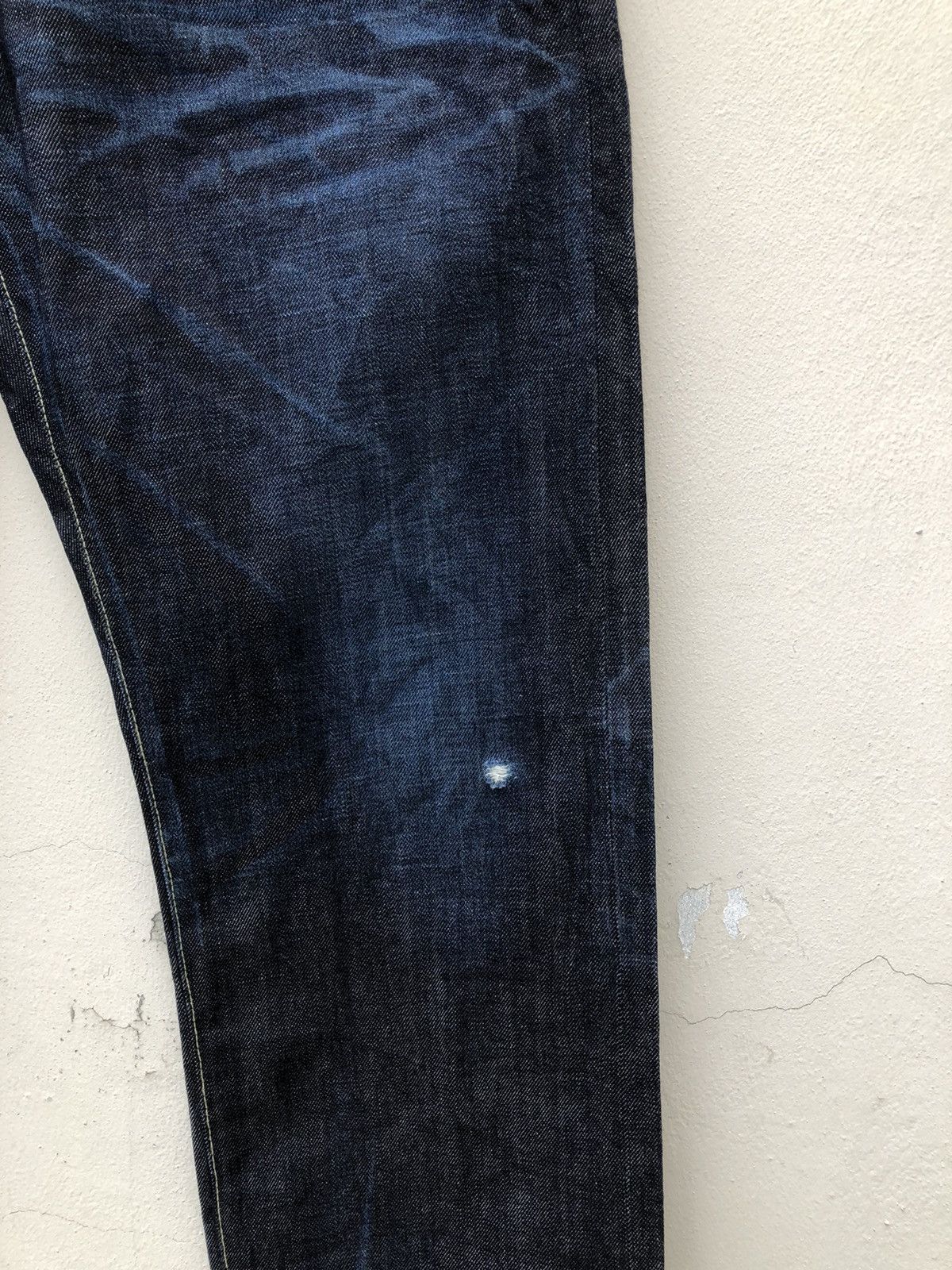 Schlussel GLAMB Tokyo Distressed 6 Pocket Denim Jeans Size US 32 / EU 48 - 11 Thumbnail