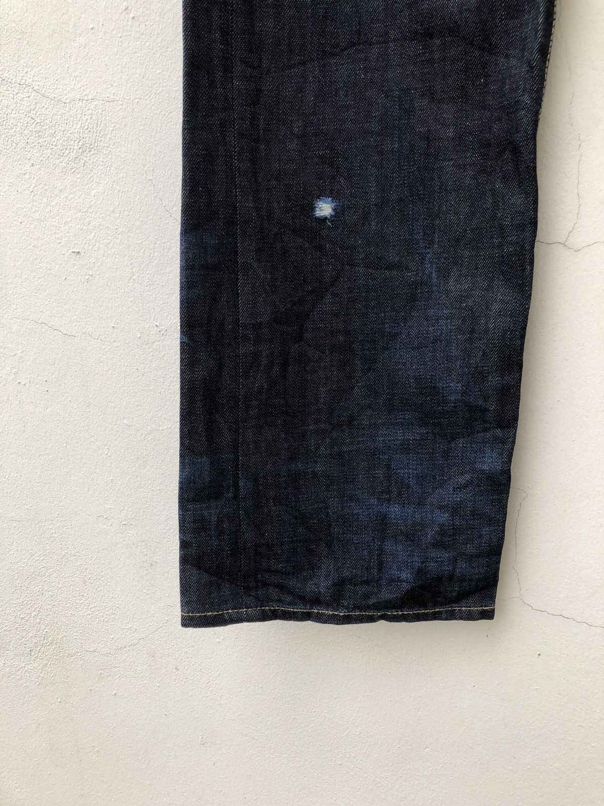 Schlussel GLAMB Tokyo Distressed 6 Pocket Denim Jeans Size US 32 / EU 48 - 9 Thumbnail