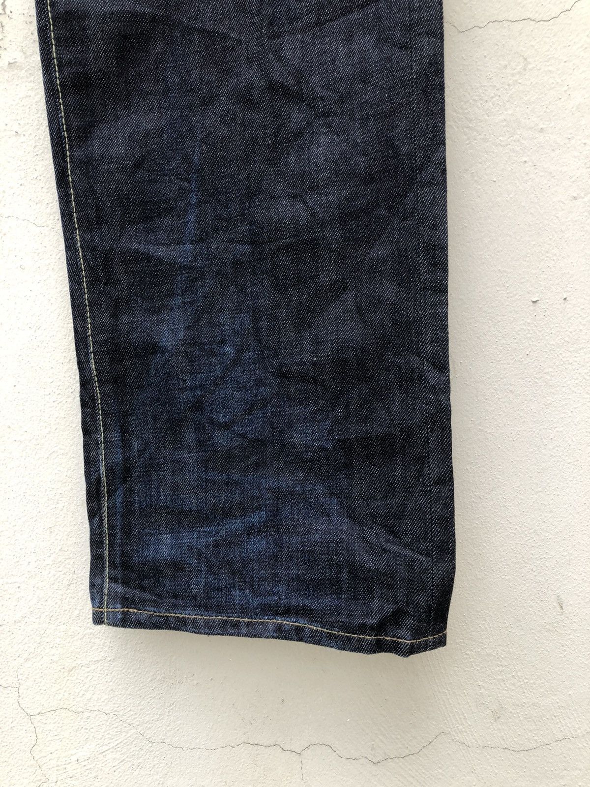 Schlussel GLAMB Tokyo Distressed 6 Pocket Denim Jeans Size US 32 / EU 48 - 12 Thumbnail