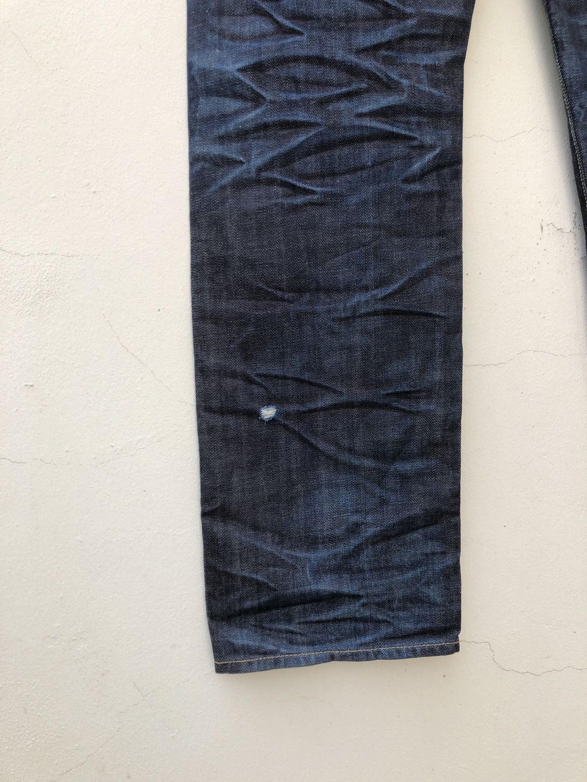 Schlussel GLAMB Tokyo Distressed 6 Pocket Denim Jeans Size US 32 / EU 48 - 17 Thumbnail