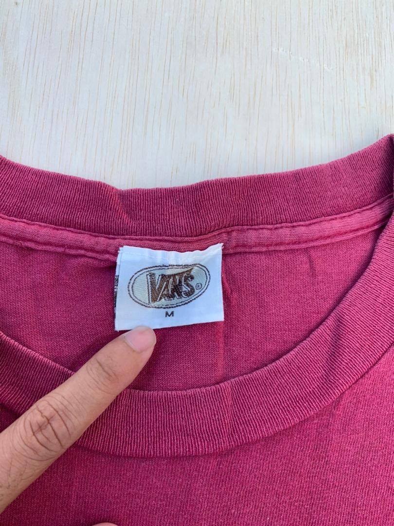 Vans × Vintage vintage tee vans skateboard ( A 17 ) Size US M / EU 48-50 / 2 - 4 Thumbnail