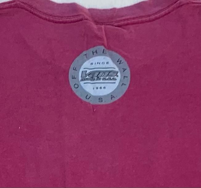 Vans × Vintage vintage tee vans skateboard ( A 17 ) Size US M / EU 48-50 / 2 - 5 Thumbnail
