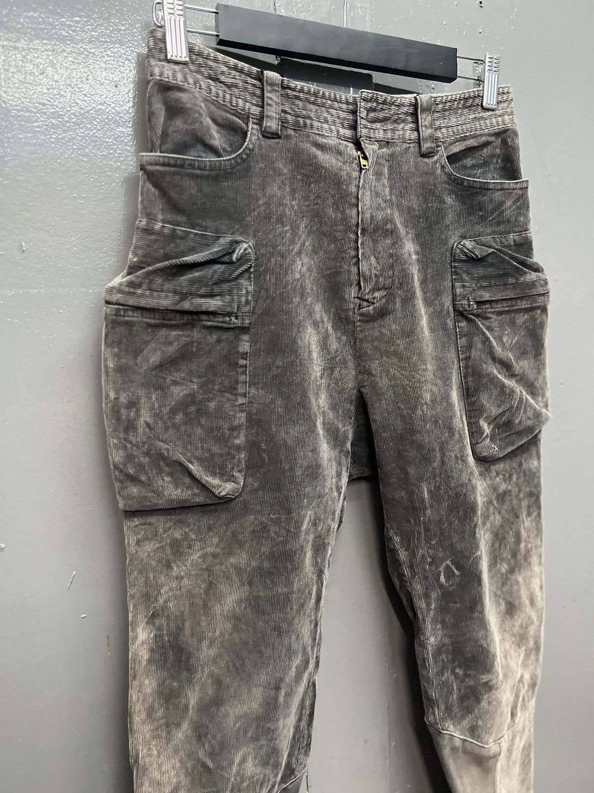 Issey Miyake ISSEY MIYAKE TSUMORI CHISATO CORDUROY BONDAGE PANT SIZE 28 Size US 28 / EU 44 - 2 Thumbnail