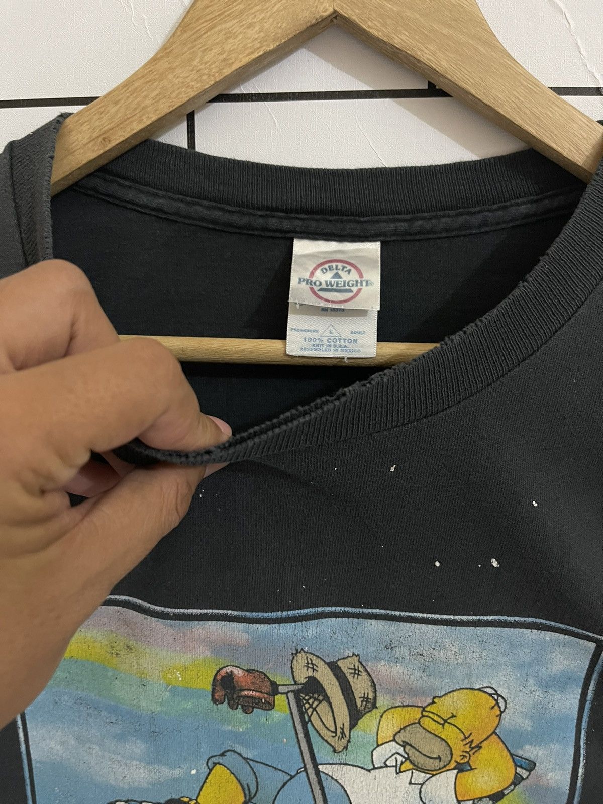 Vintage vintage perseverange tshirt bart simpsons graphic tees Size US L / EU 52-54 / 3 - 9 Thumbnail