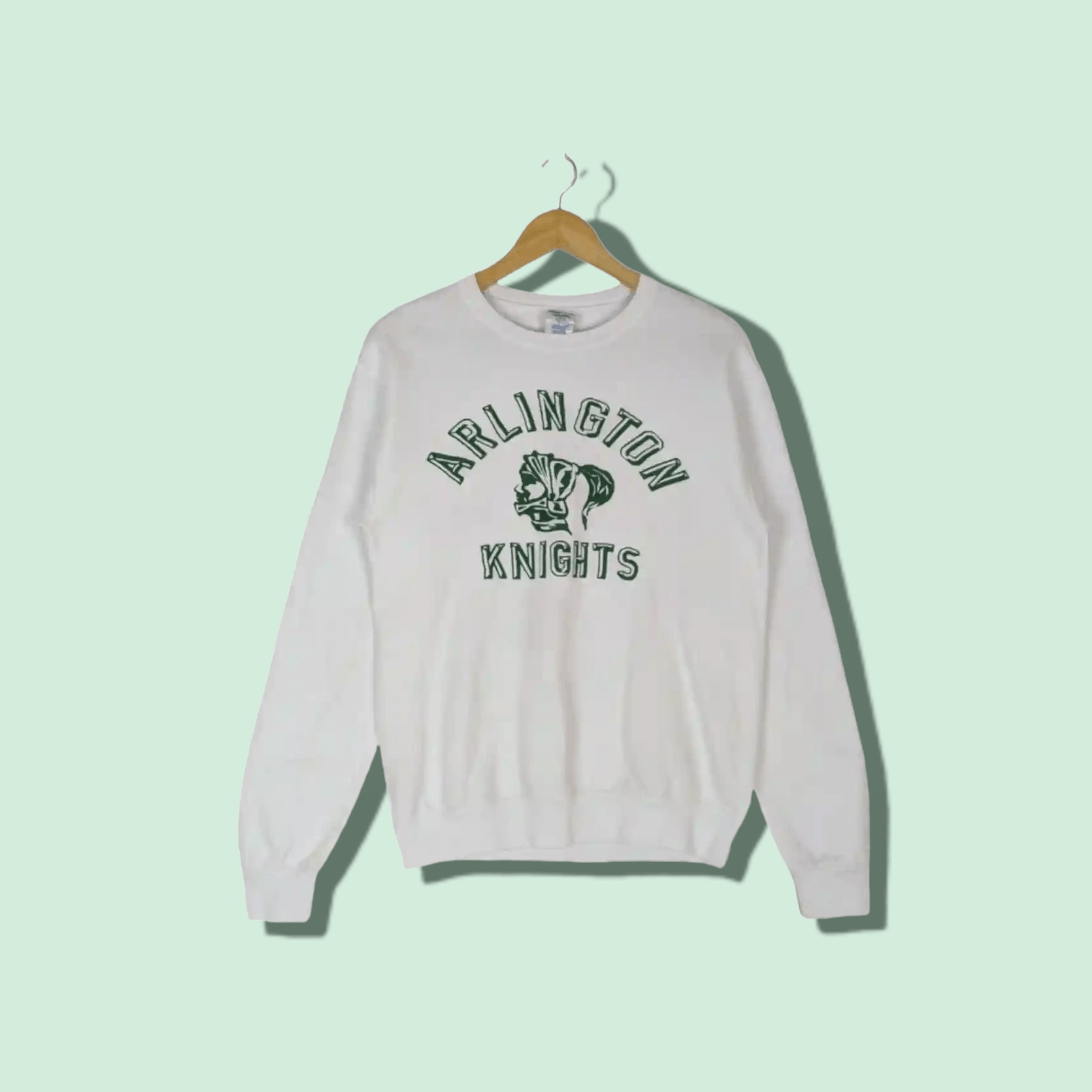 Vintage JERZEES Arlington Knights Middle School Hockey Sweatshirt Size US S / EU 44-46 / 1 - 1 Thumbnail