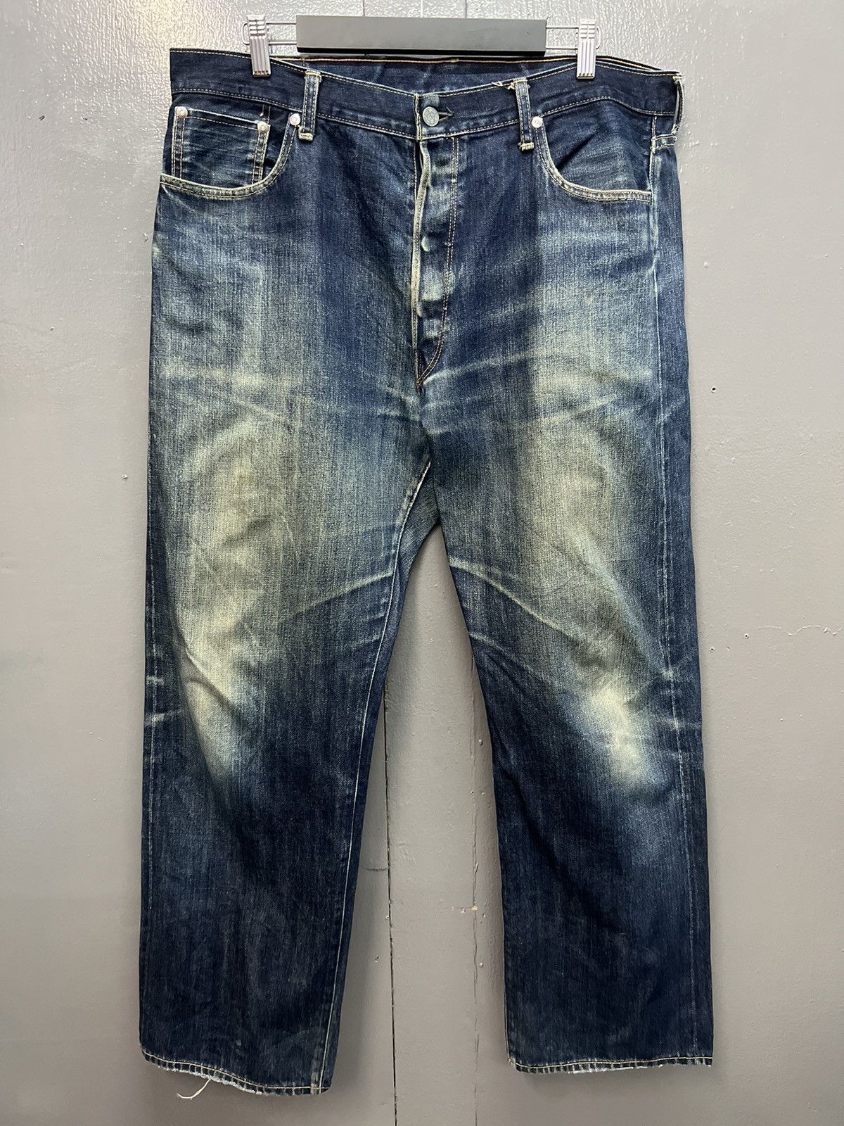 Japanese Brand FROM BONUM DENIM SELVEDGE JEANS SIZE 36 Size US 36 / EU 52 - 1 Thumbnail