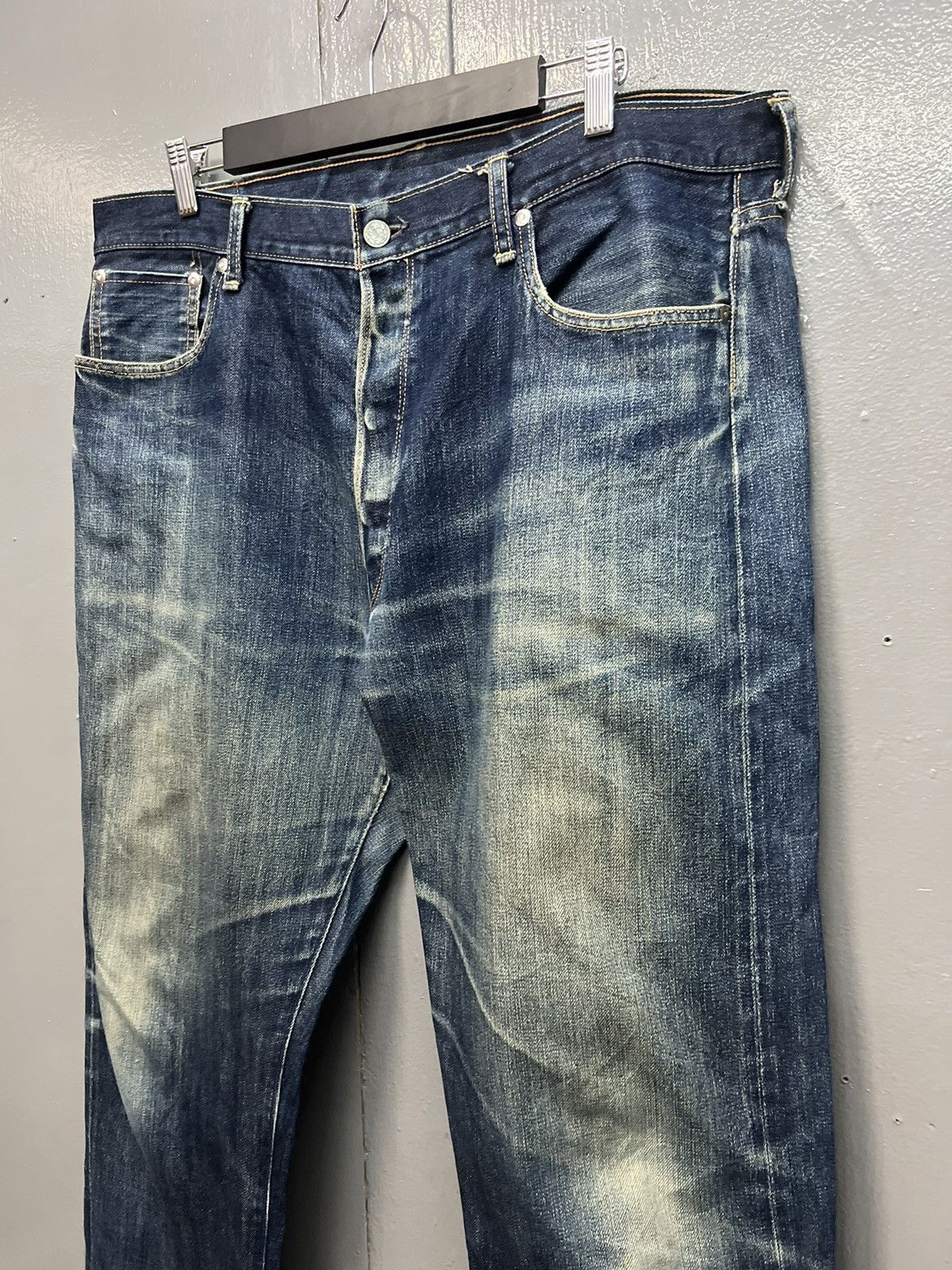 Japanese Brand FROM BONUM DENIM SELVEDGE JEANS SIZE 36 Size US 36 / EU 52 - 3 Thumbnail