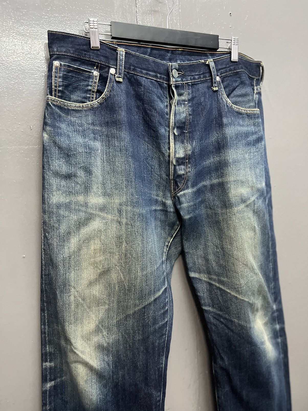 Japanese Brand FROM BONUM DENIM SELVEDGE JEANS SIZE 36 Size US 36 / EU 52 - 2 Thumbnail