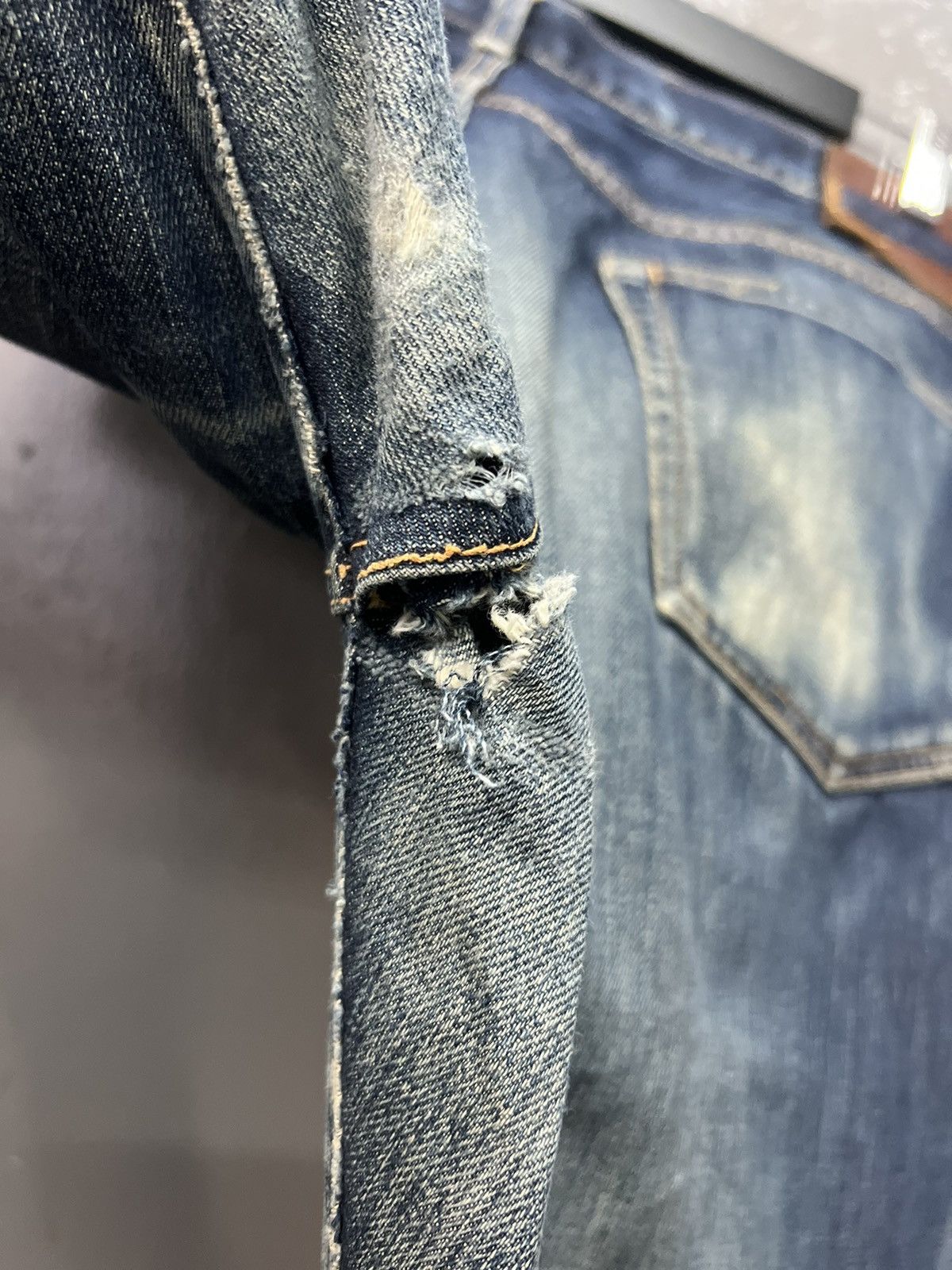 Japanese Brand FROM BONUM DENIM SELVEDGE JEANS SIZE 36 Size US 36 / EU 52 - 8 Thumbnail