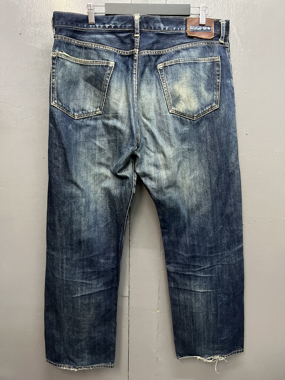 Japanese Brand FROM BONUM DENIM SELVEDGE JEANS SIZE 36 Size US 36 / EU 52 - 5 Thumbnail