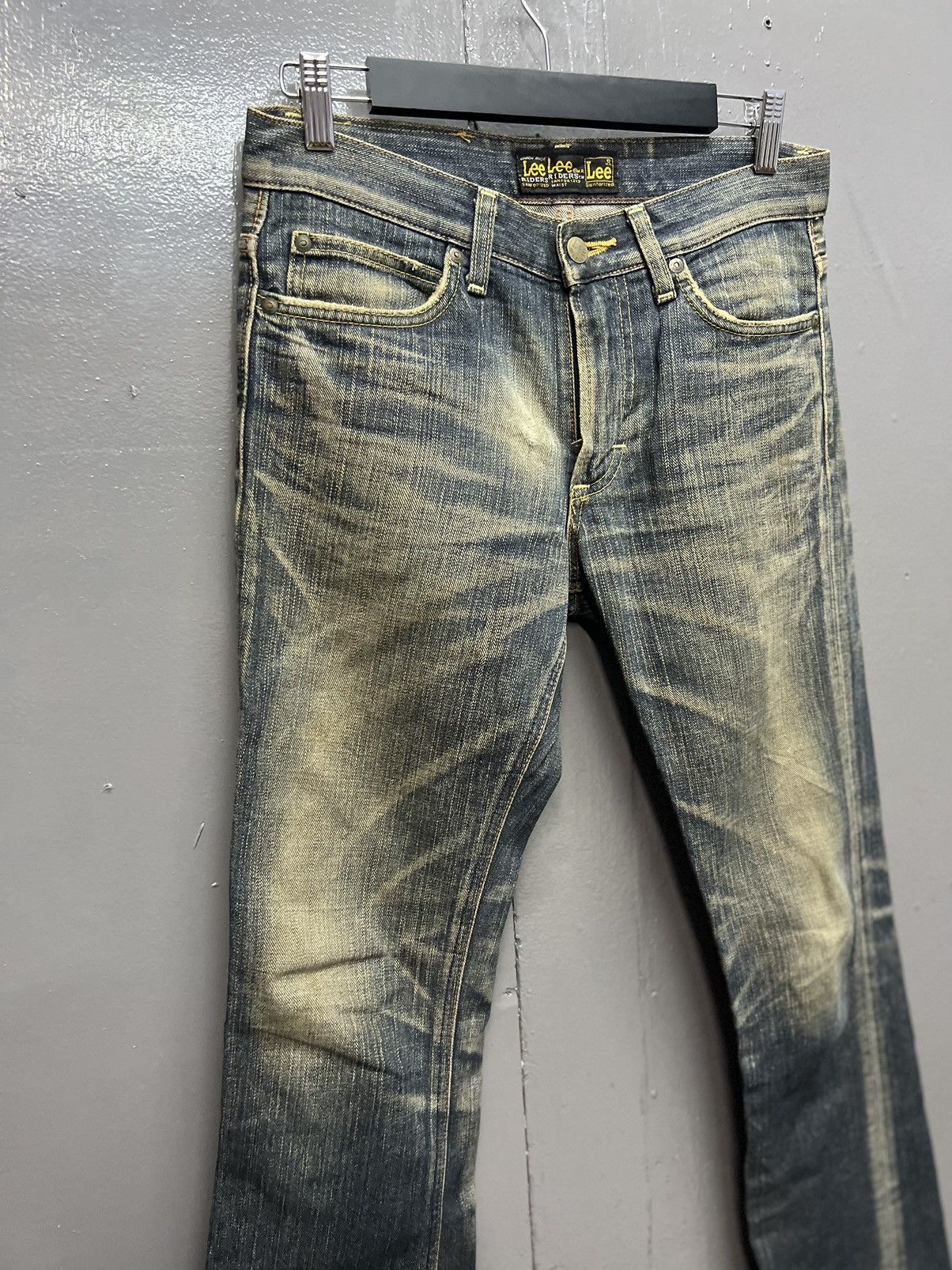 Lee VINTAGE LEE RIDERS FLARE DENIM JEANS SIZE 30 Size US 30 / EU 46 - 2 Thumbnail