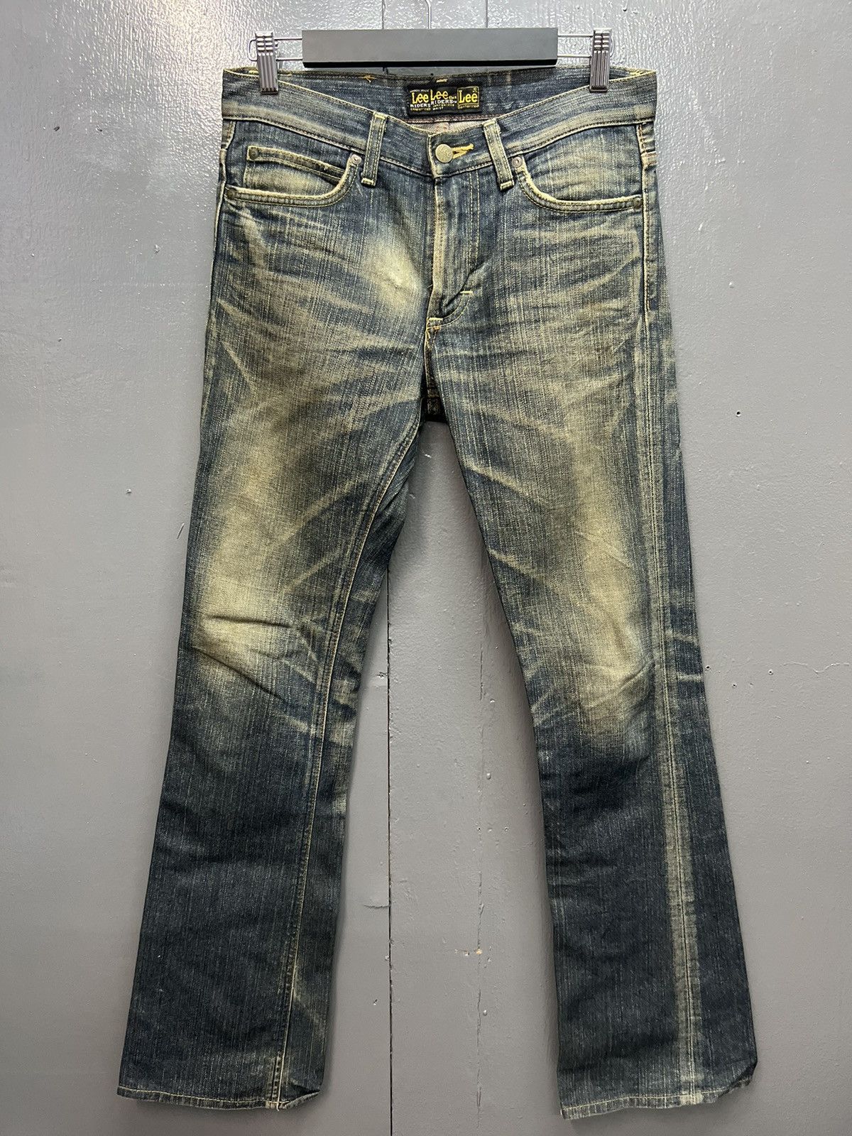Lee VINTAGE LEE RIDERS FLARE DENIM JEANS SIZE 30 Size US 30 / EU 46 - 1 Thumbnail