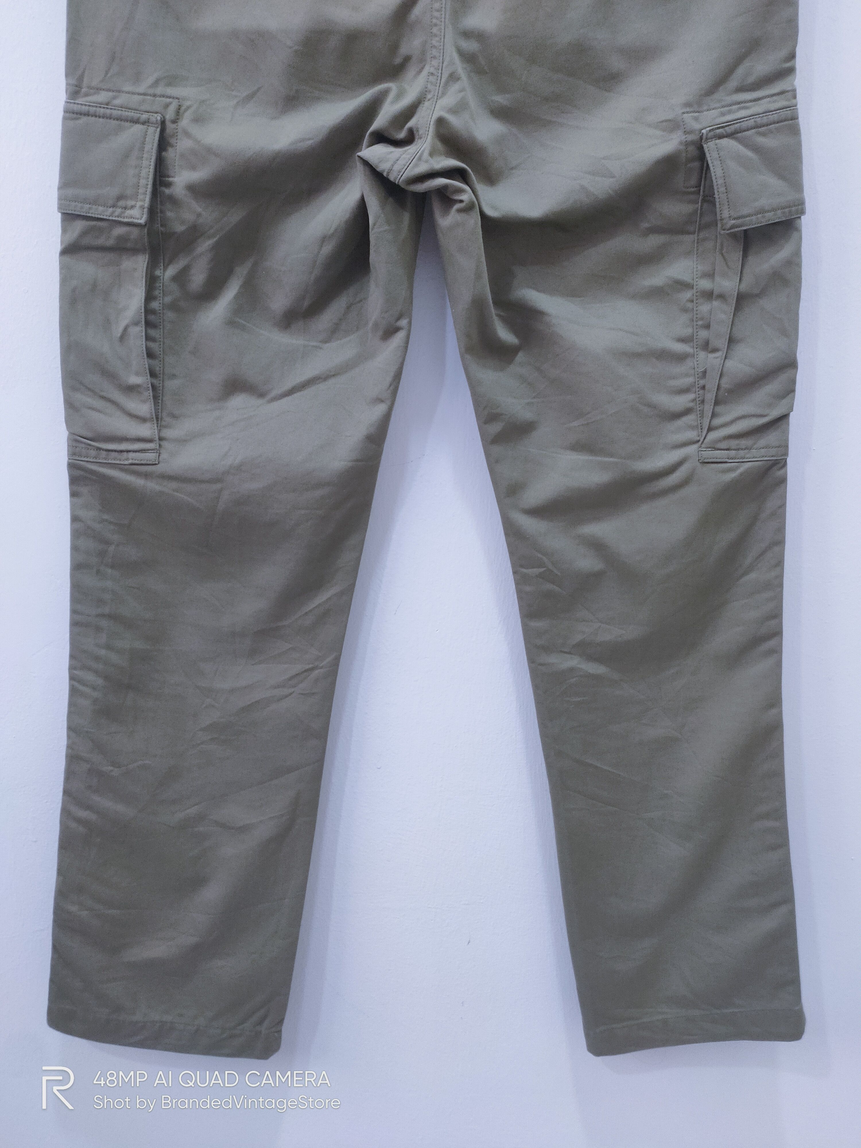 Banana Republic × Japanese Brand × OVER THE STRiPES FW12 BANANA REPUBLIC Rare Multipocket Tactical Cargo Pants Size US 31 - 10 Thumbnail