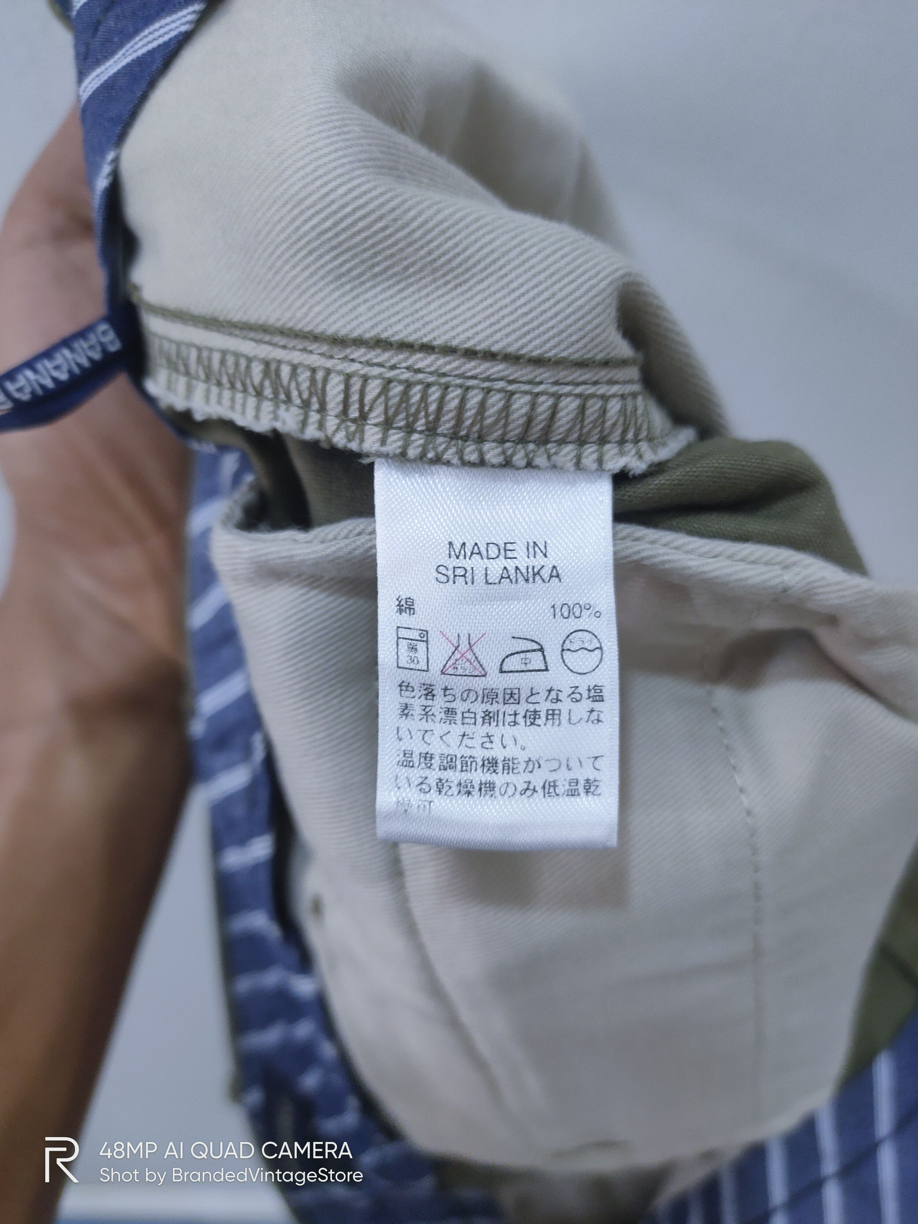 Banana Republic × Japanese Brand × OVER THE STRiPES FW12 BANANA REPUBLIC Rare Multipocket Tactical Cargo Pants Size US 31 - 19 Thumbnail