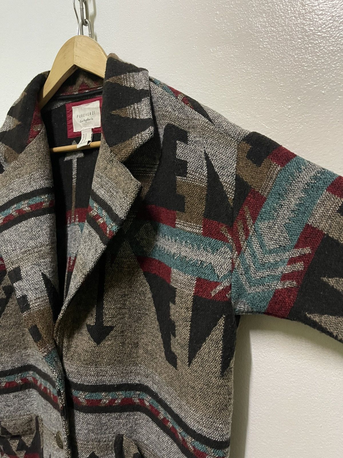 Forever 21 Forever 21 Navajo Native Wool Jacket Size US M / EU 48-50 / 2 - 4 Thumbnail