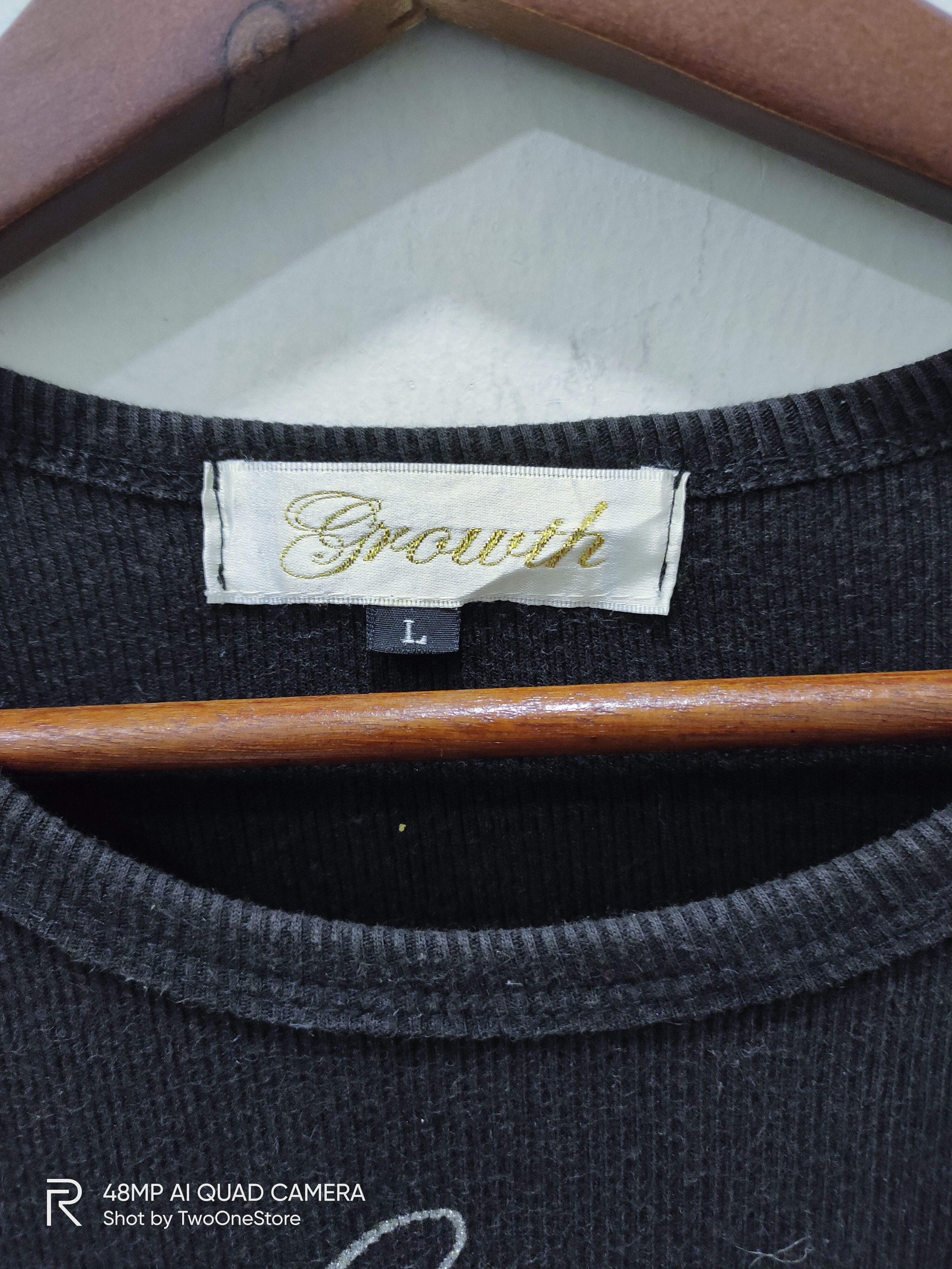 Japanese Brand × Swarovski GROWTH Beads Golden Dragon Big Logo Mafia Corduroy Tshirt Size S / US 4 / IT 40 - 8 Thumbnail