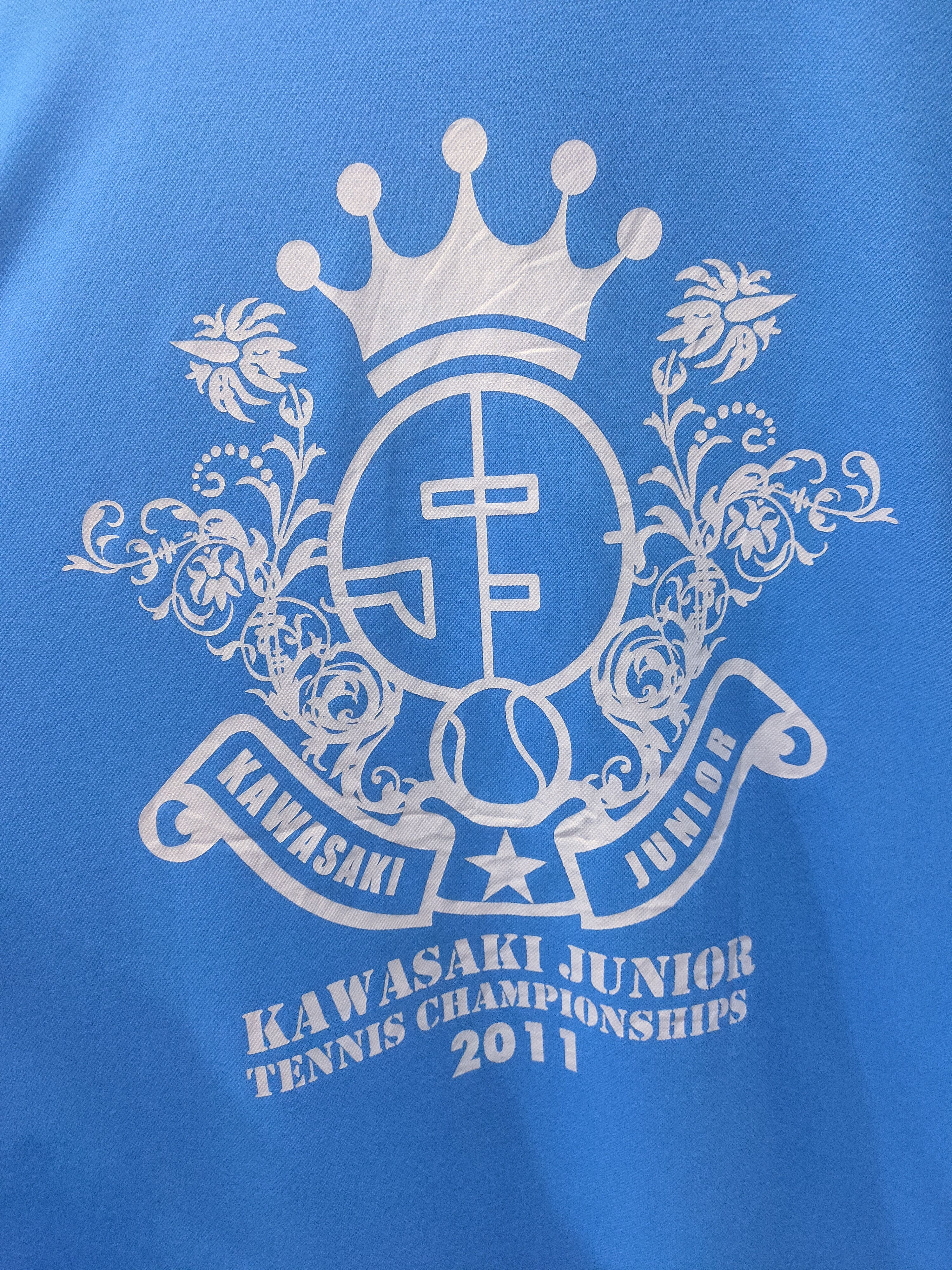 Dunlop Vintage DUNLOP KAWASAKI Tennis Championships Jersey Tshirt Size US L / EU 52-54 / 3 - 3 Thumbnail